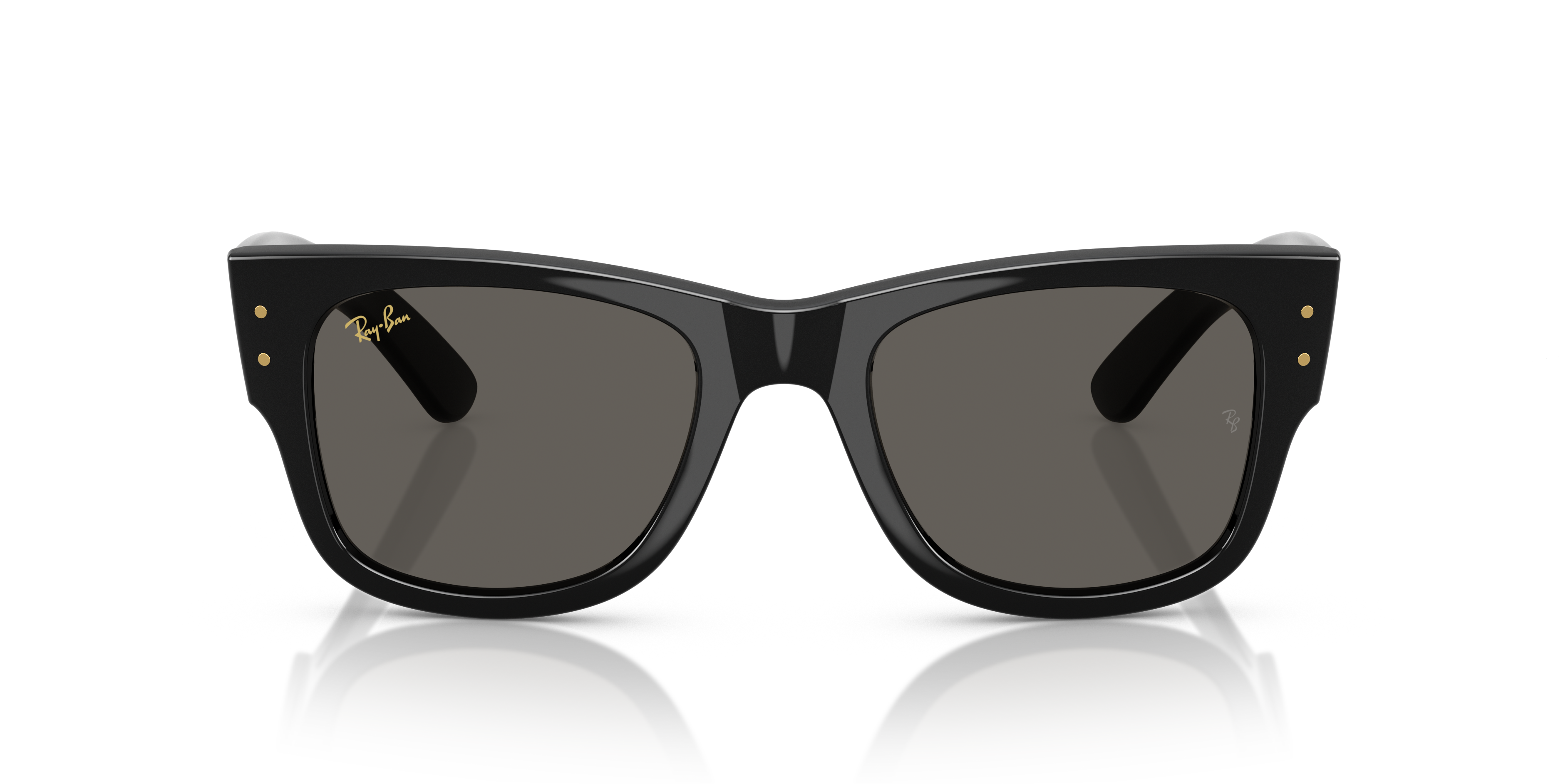 Ray-Ban Mega Wayfarer Marrone Trasparente - Occhiali da Sole Unisex