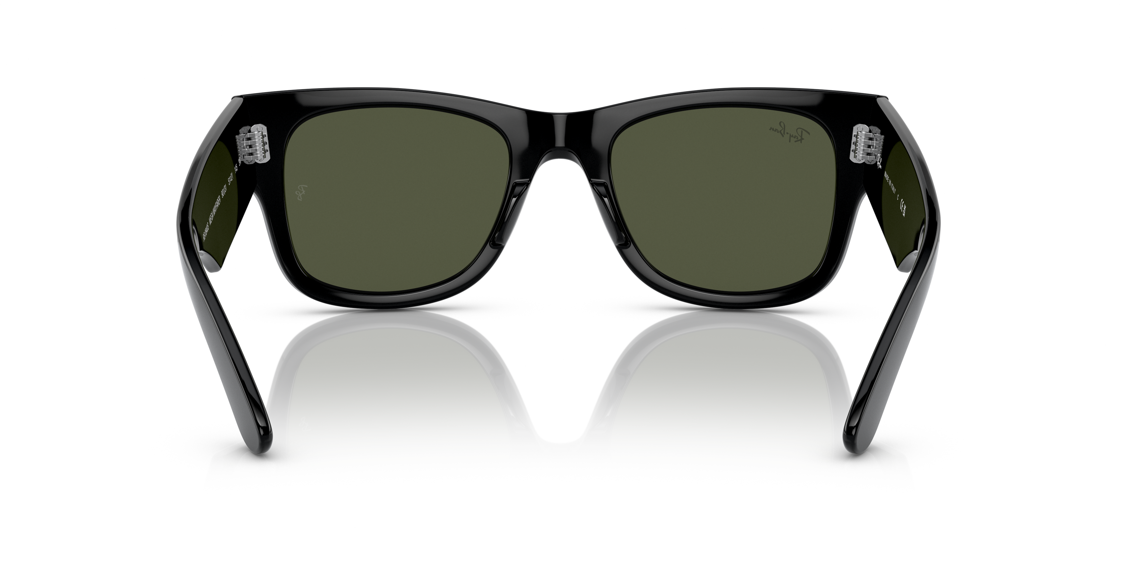 Ray-Ban Mega Wayfarer Marrone Trasparente - Occhiali da Sole Unisex