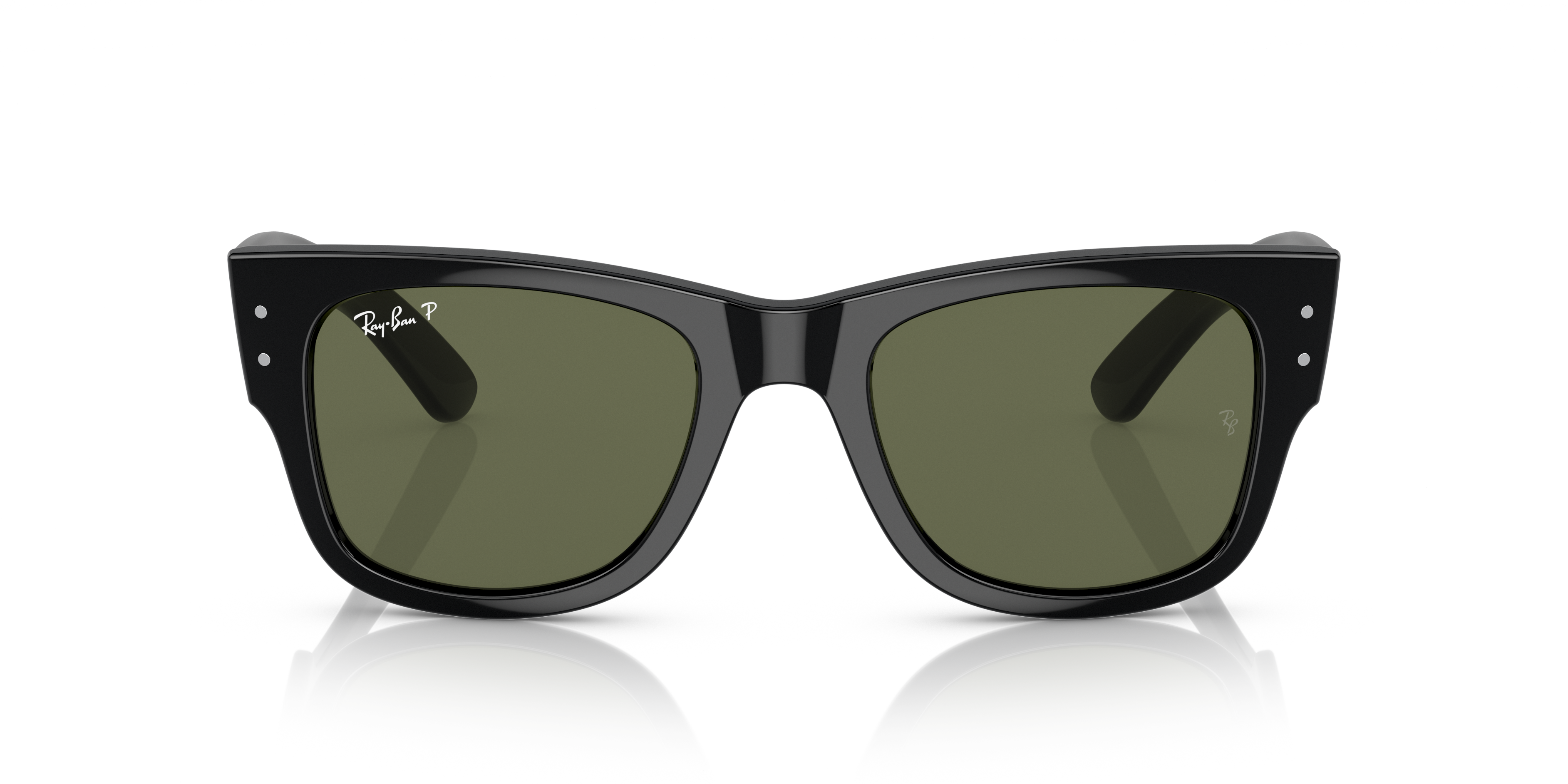 Ray-Ban Mega Wayfarer Marrone Trasparente - Occhiali da Sole Unisex