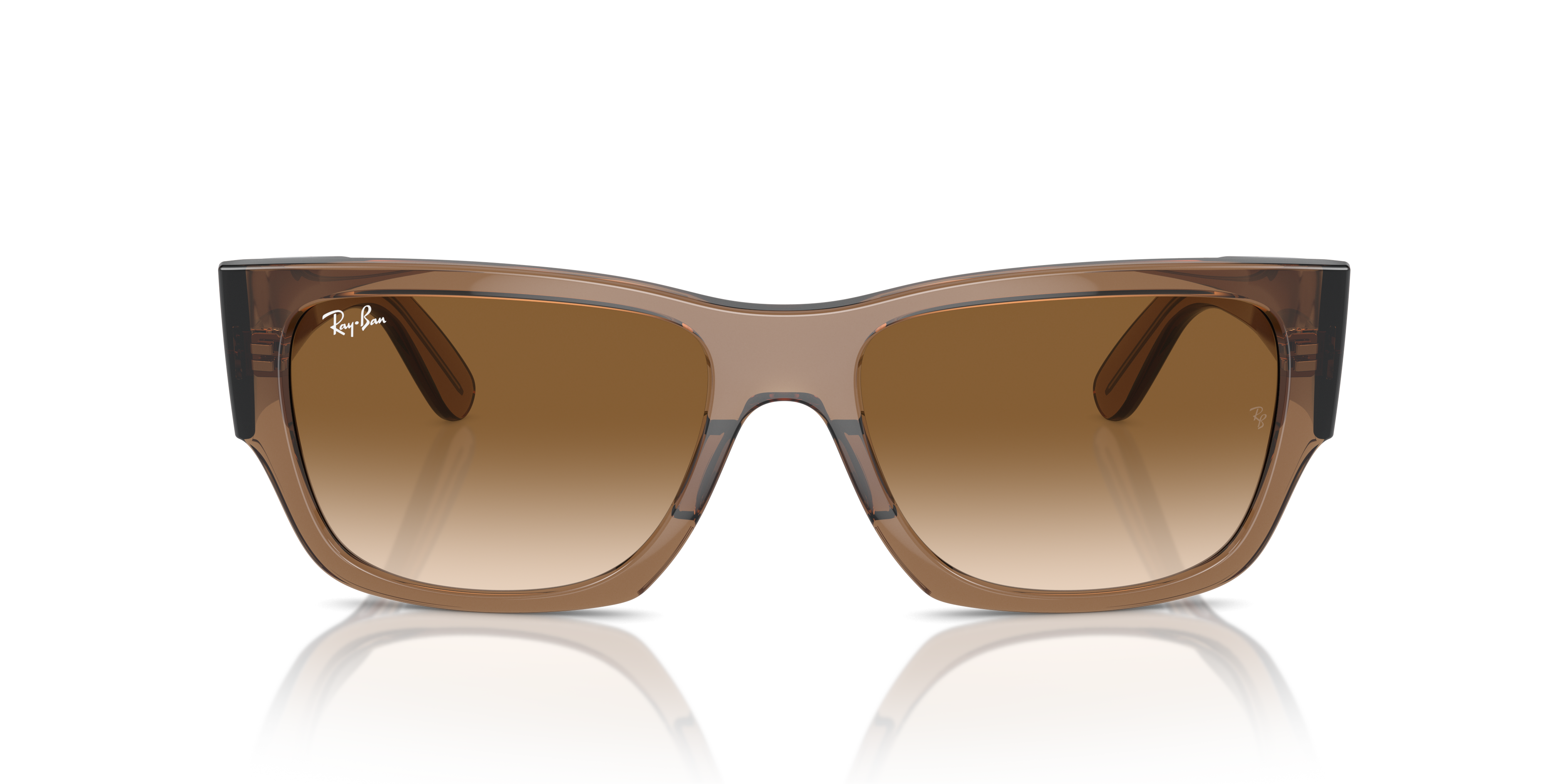Occhiali da sole Ray-Ban Carlos 0RB0947S Marrone Trasparente | Unisex
