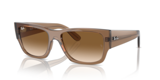 Occhiali da sole Ray-Ban Carlos 0RB0947S Marrone Trasparente | Unisex