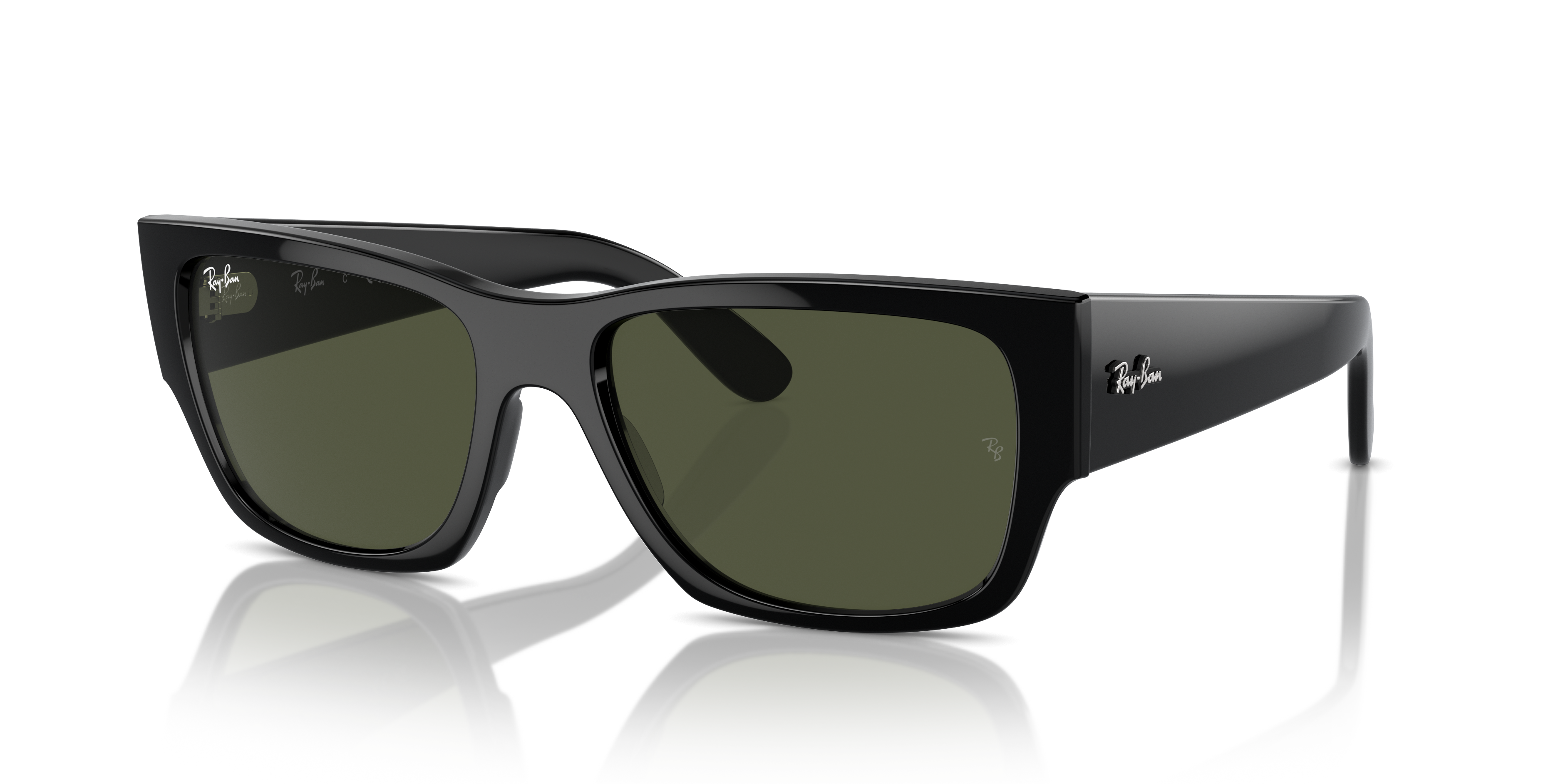 Occhiali da sole Ray-Ban Carlos 0RB0947S Marrone Trasparente | Unisex