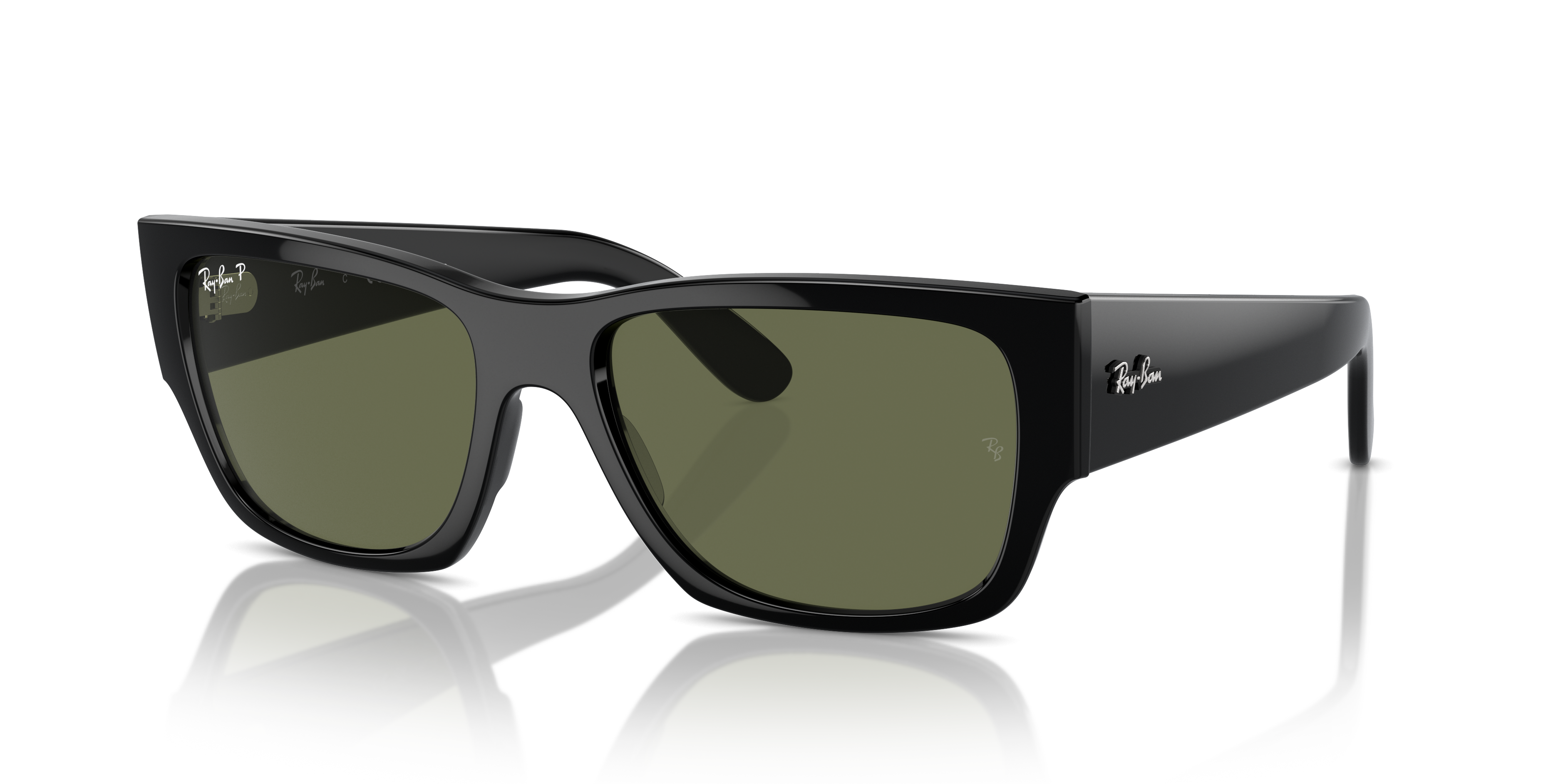 Occhiali da sole Ray-Ban Carlos 0RB0947S Marrone Trasparente | Unisex