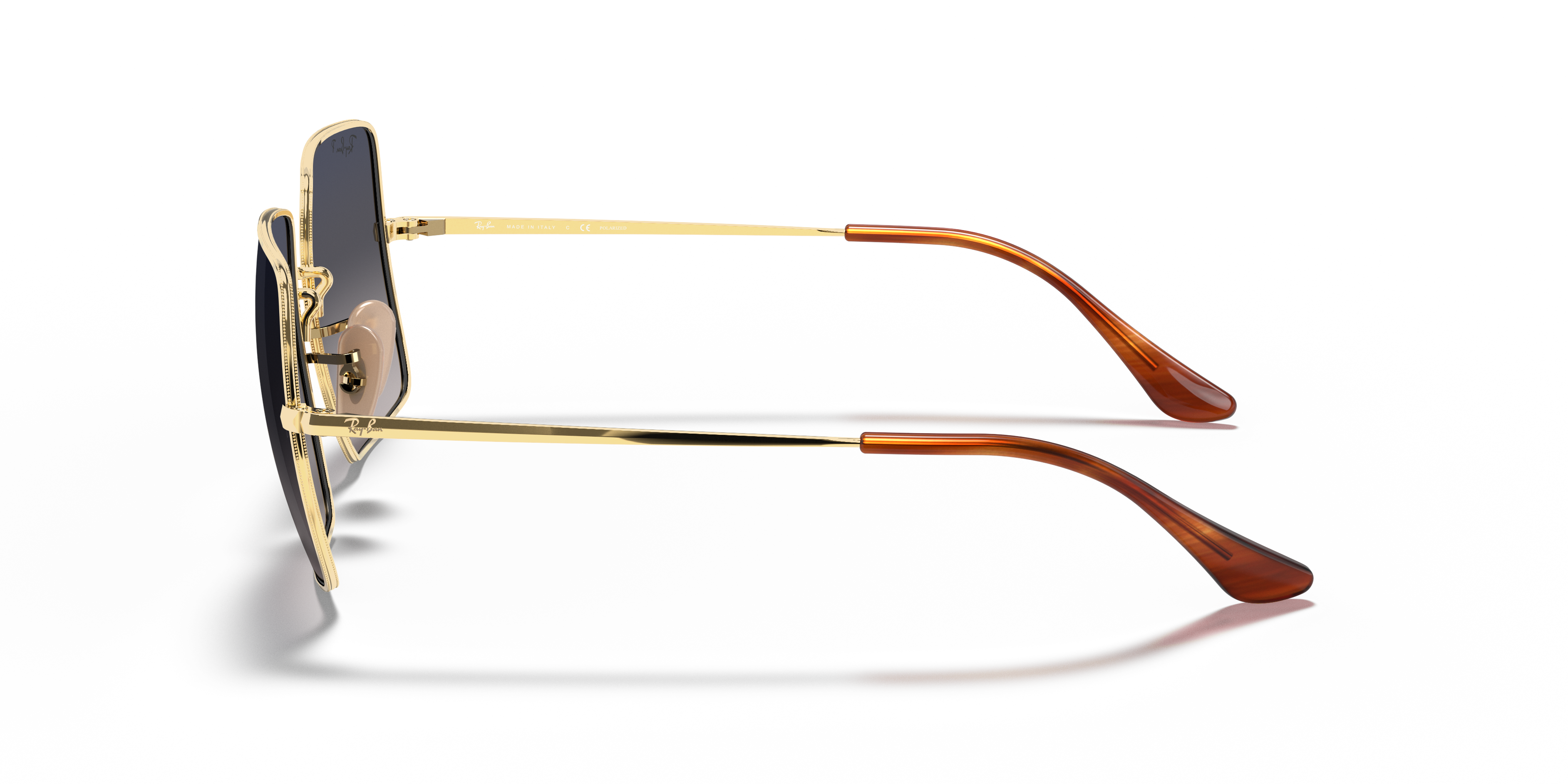 Occhiali da Sole Ray-Ban Square Donna Oro Arista - Modello 0RB1971