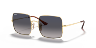 Occhiali da Sole Ray-Ban Square Donna Oro Arista - Modello 0RB1971