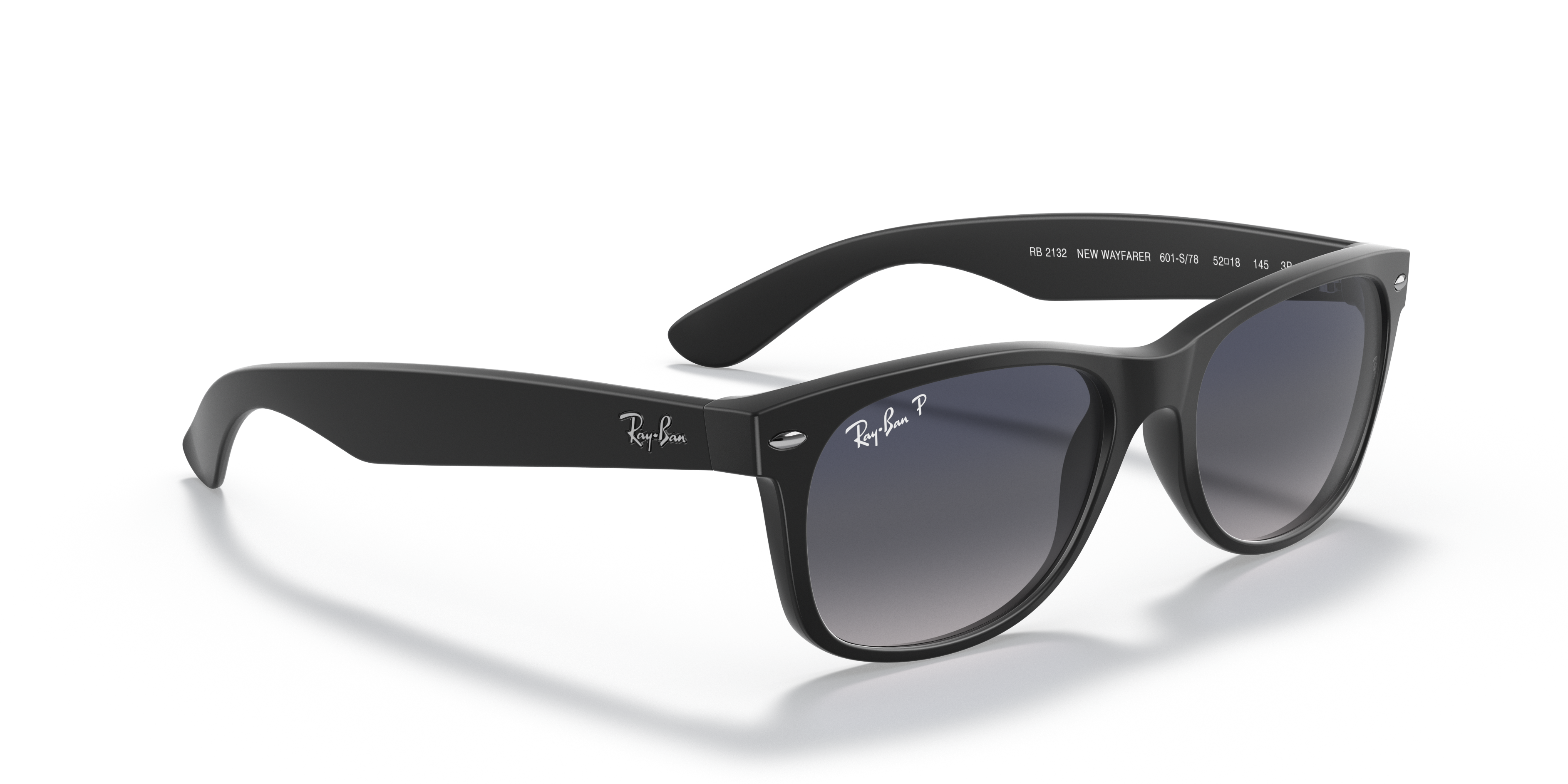 Occhiali da Sole Ray-Ban New Wayfarer Neri 0RB2132 Unisex