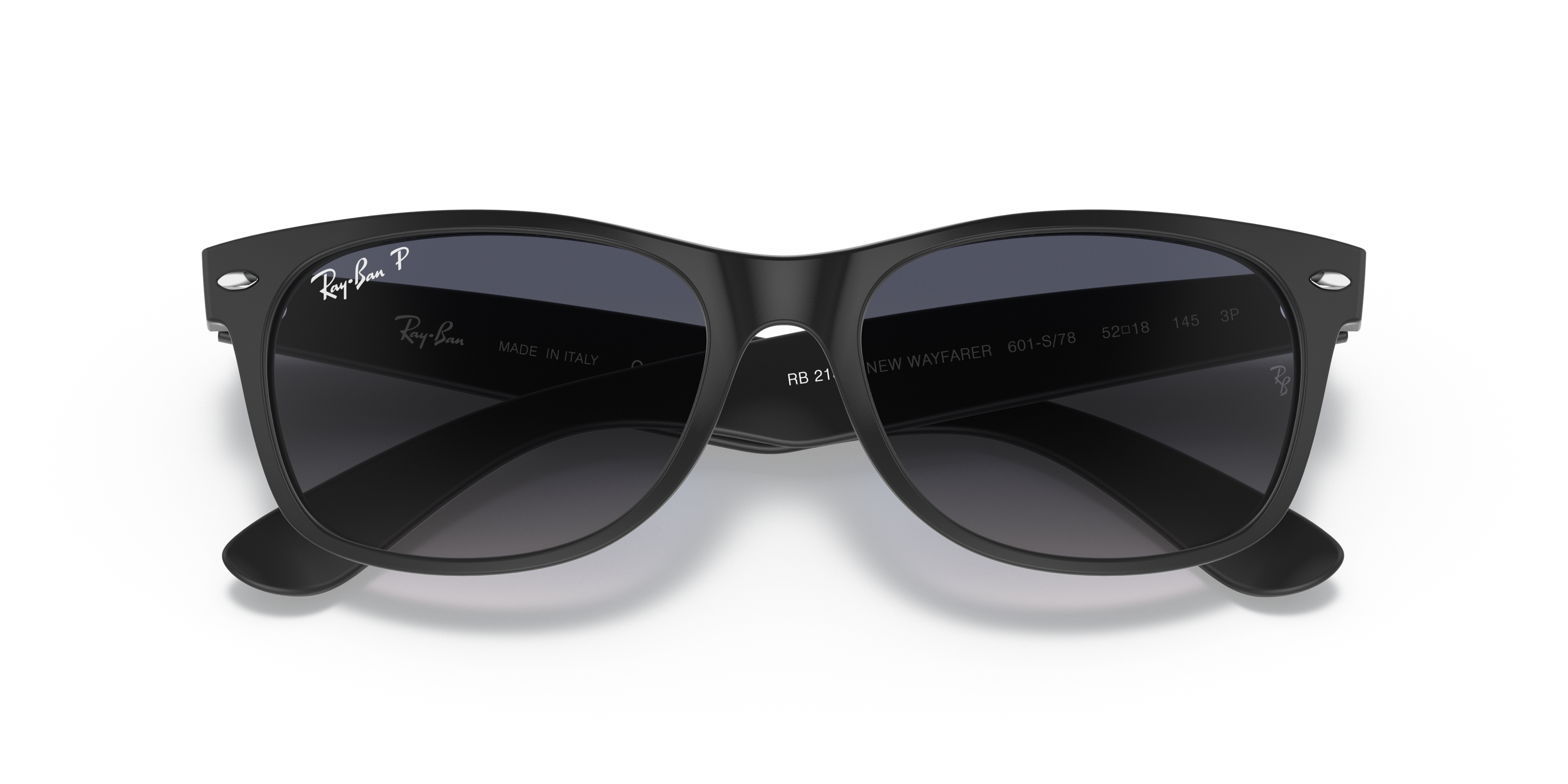 Occhiali da Sole Ray-Ban New Wayfarer Neri 0RB2132 Unisex