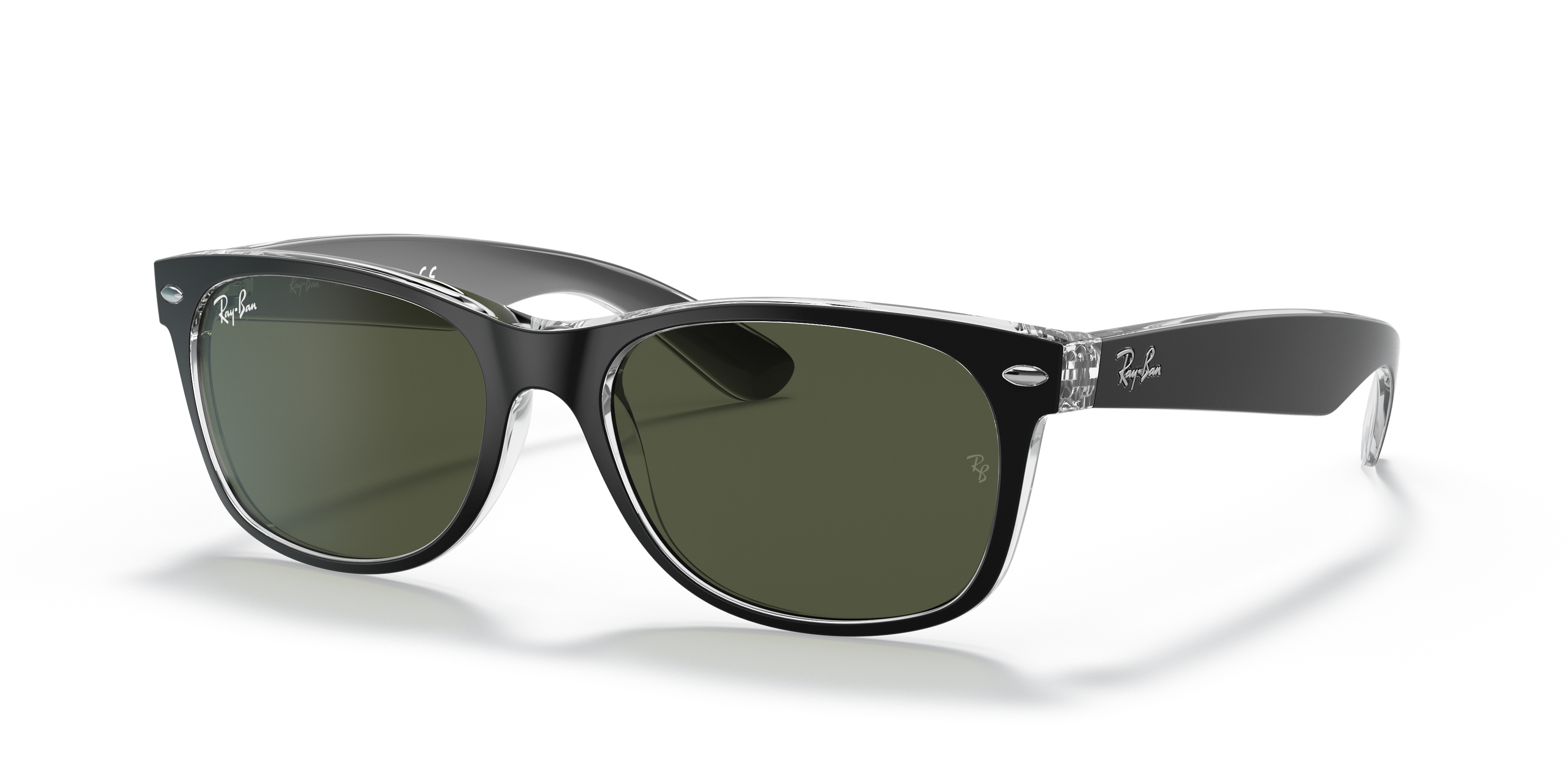 Occhiali da Sole Ray-Ban New Wayfarer Neri 0RB2132 Unisex