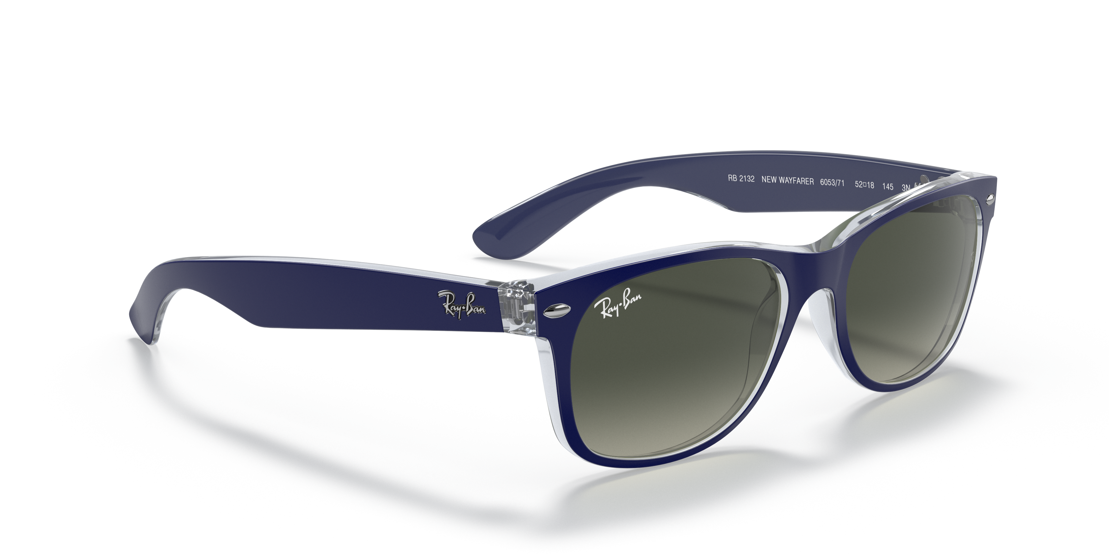 Occhiali da Sole Ray-Ban New Wayfarer Neri 0RB2132 Unisex