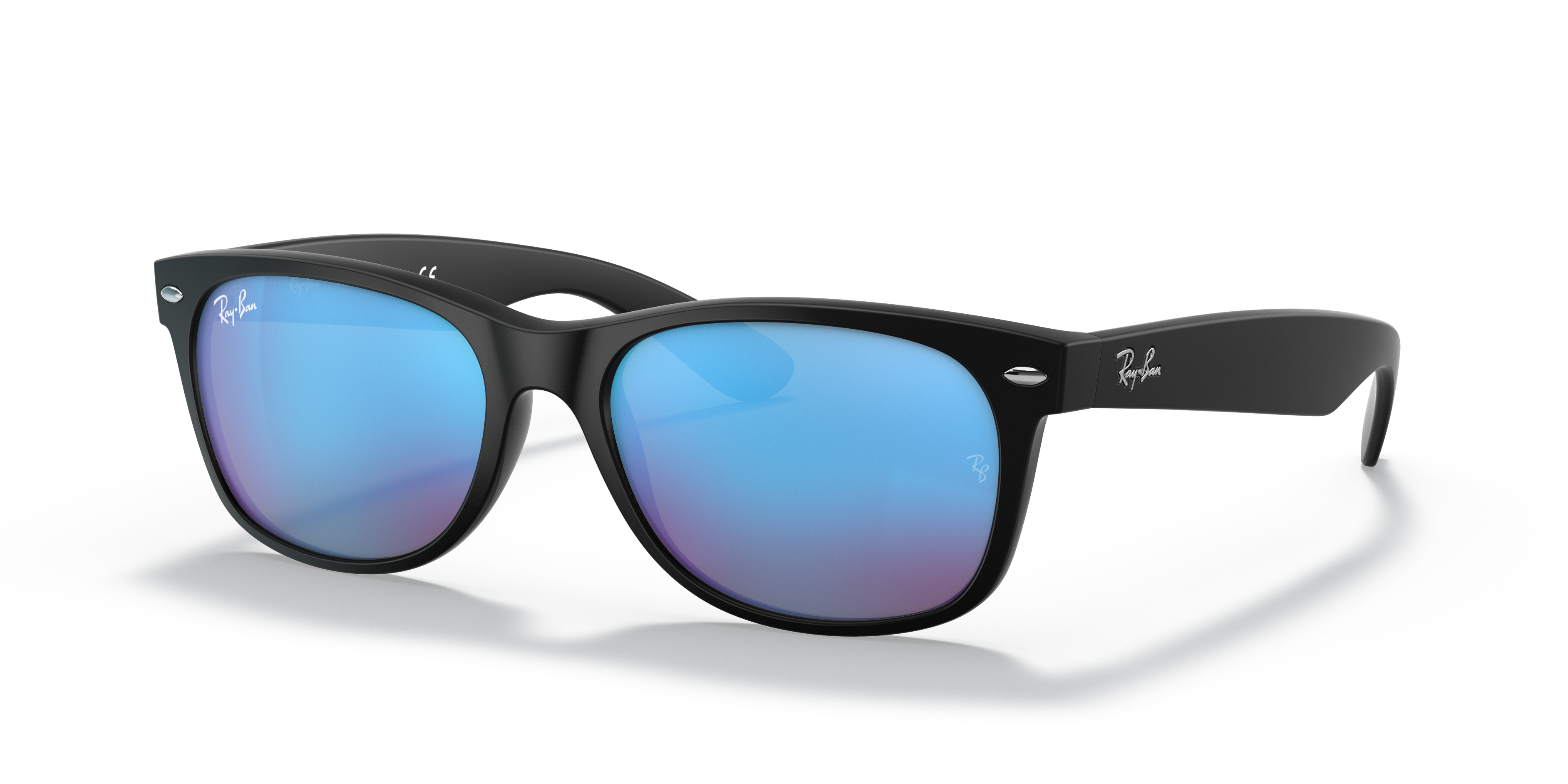 Occhiali da Sole Ray-Ban New Wayfarer Neri 0RB2132 Unisex