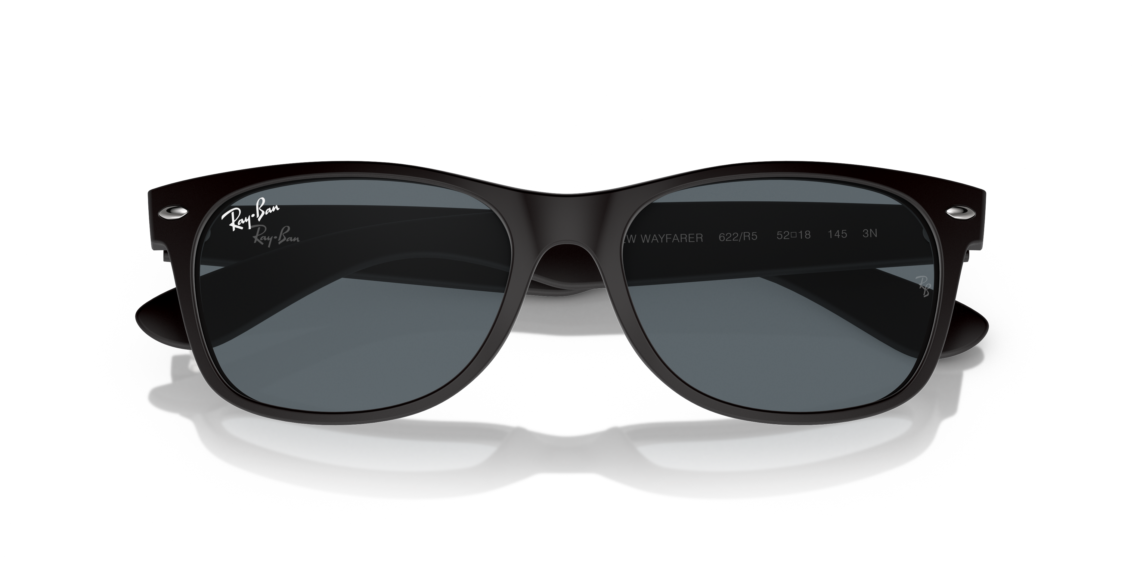 Occhiali da Sole Ray-Ban New Wayfarer Neri 0RB2132 Unisex
