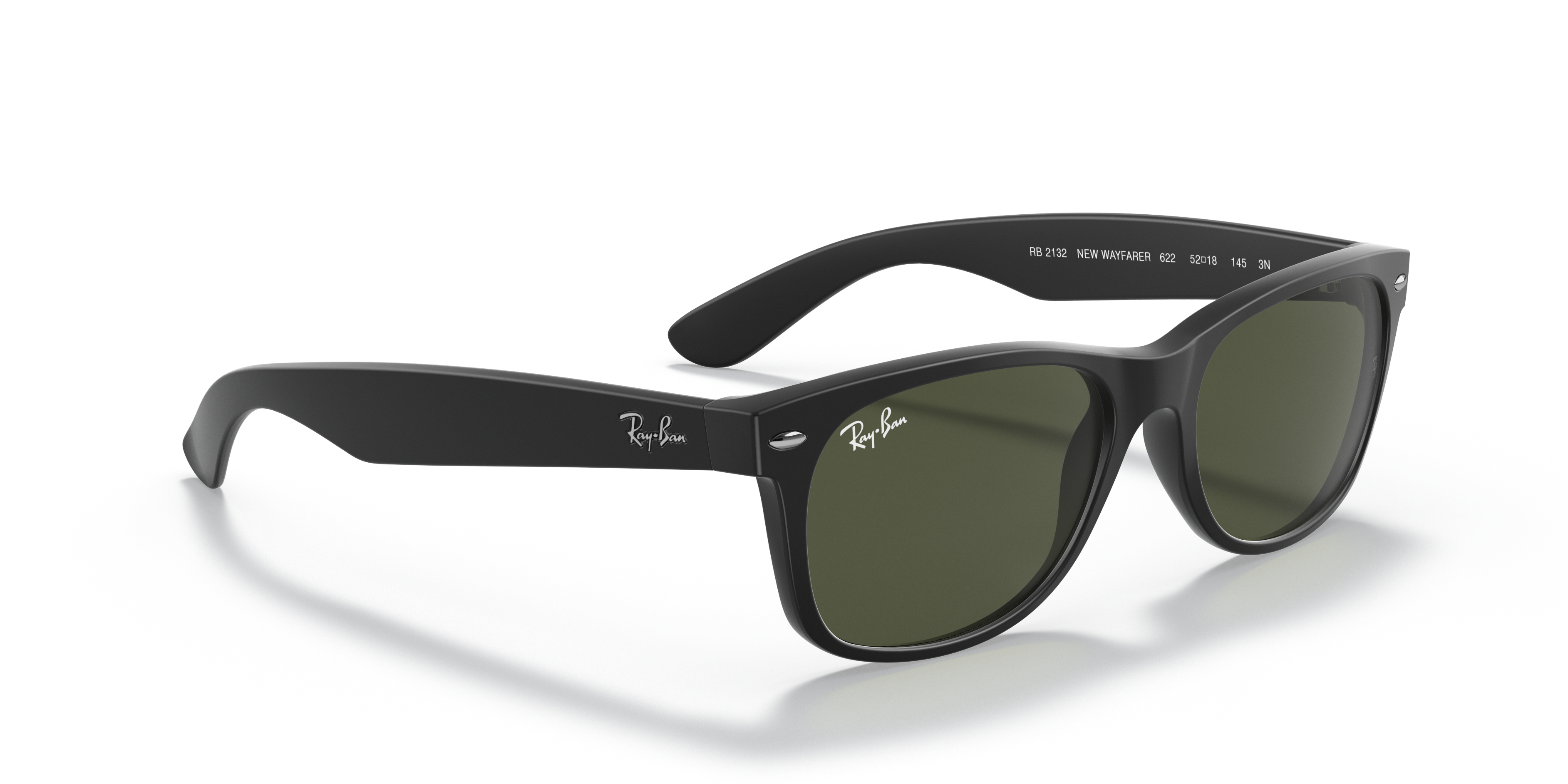 Occhiali da Sole Ray-Ban New Wayfarer Neri 0RB2132 Unisex