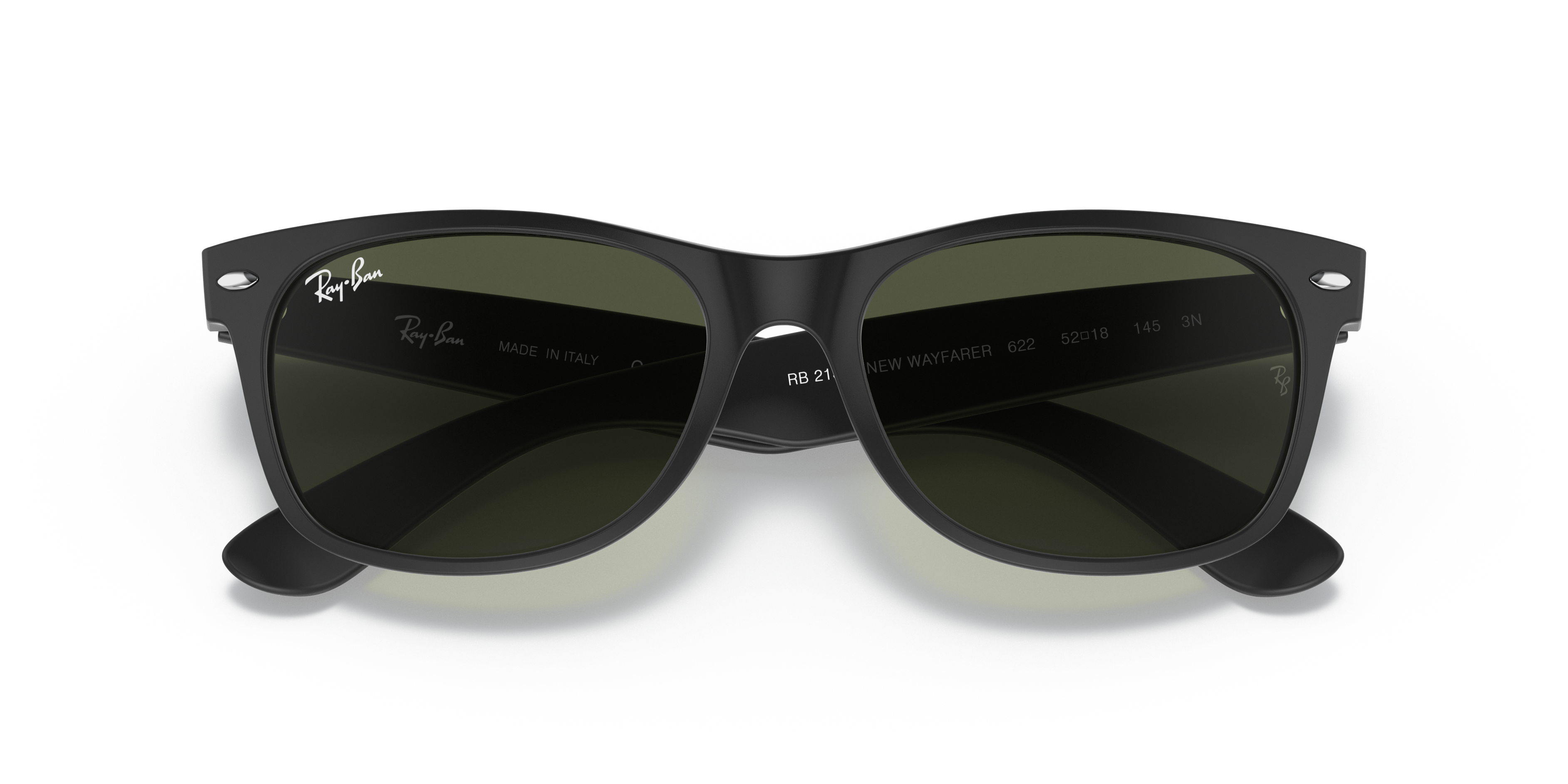 Occhiali da Sole Ray-Ban New Wayfarer Neri 0RB2132 Unisex