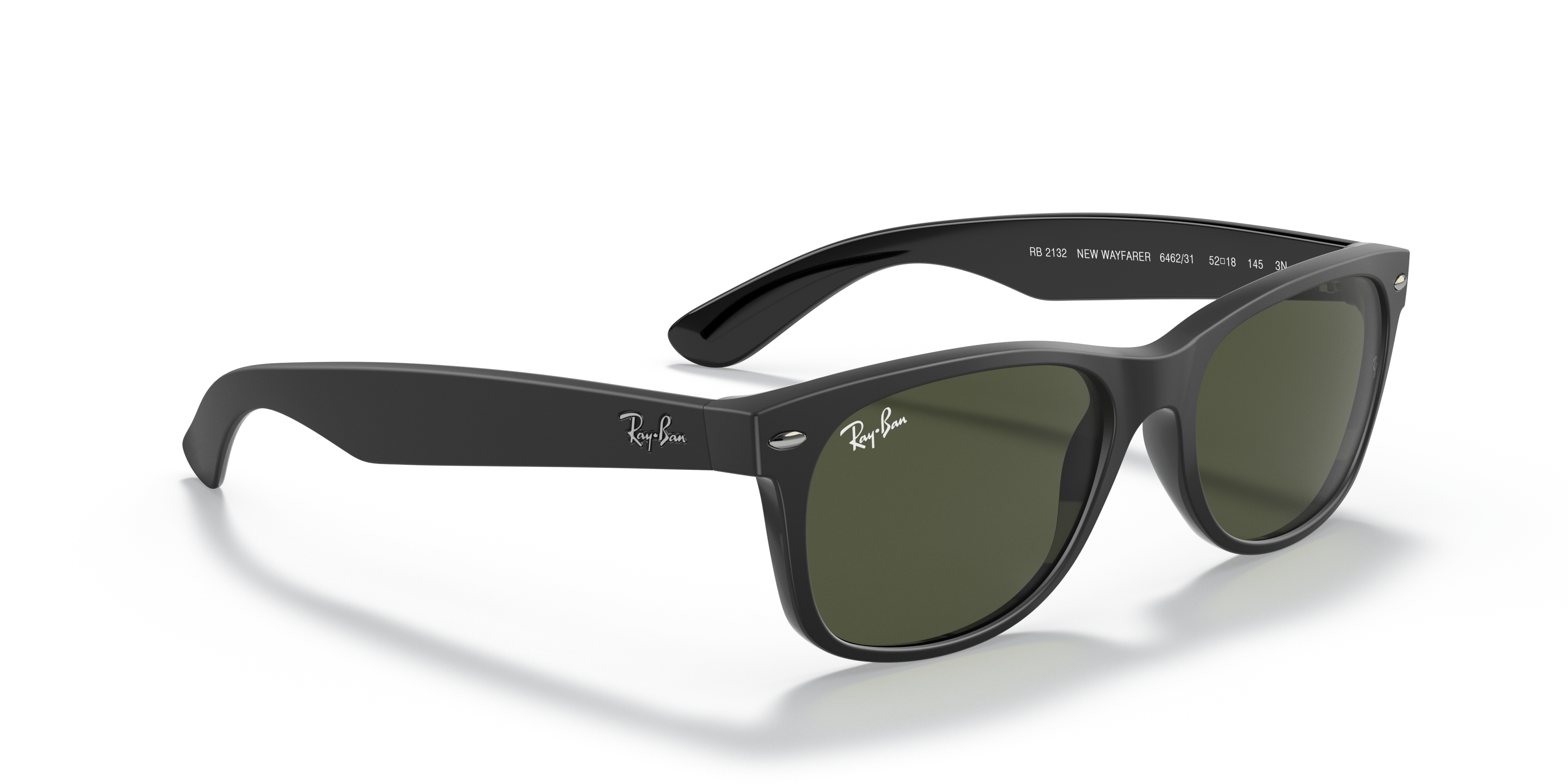 Occhiali da Sole Ray-Ban New Wayfarer Neri 0RB2132 Unisex