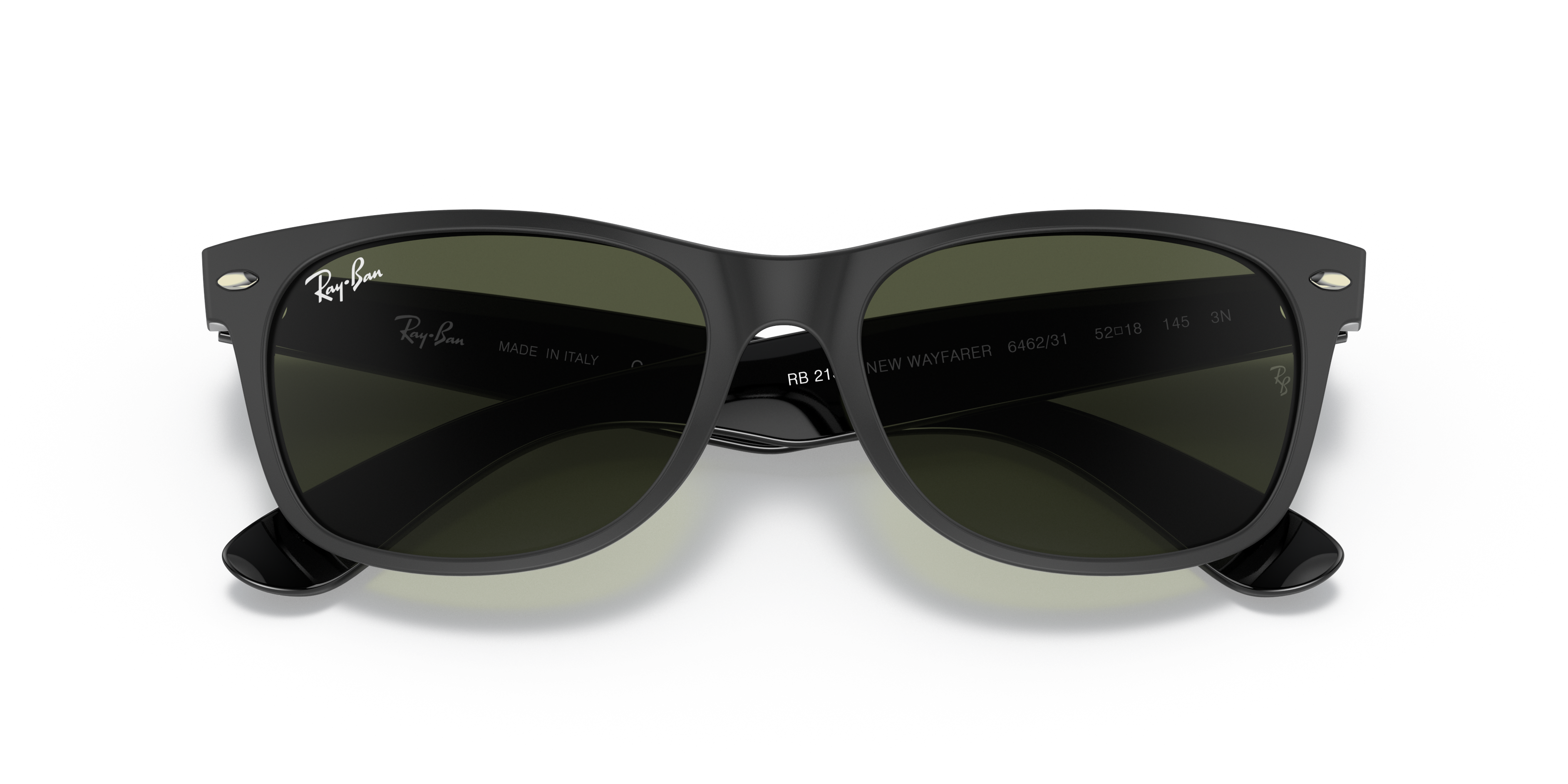 Occhiali da Sole Ray-Ban New Wayfarer Neri 0RB2132 Unisex