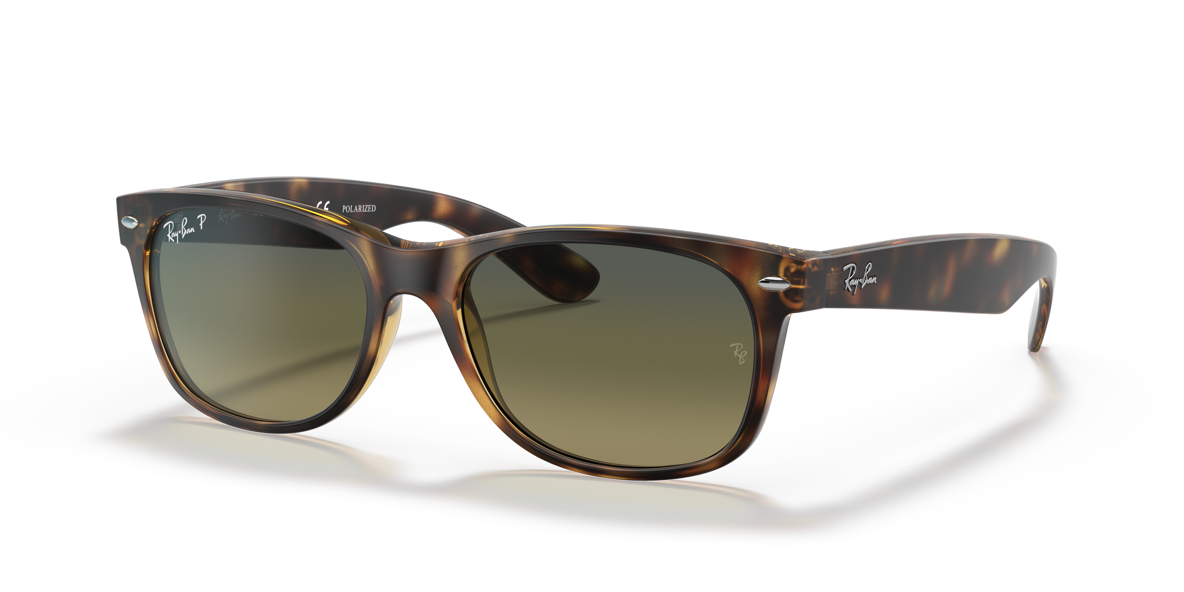 Occhiali da Sole Ray-Ban New Wayfarer Neri 0RB2132 Unisex