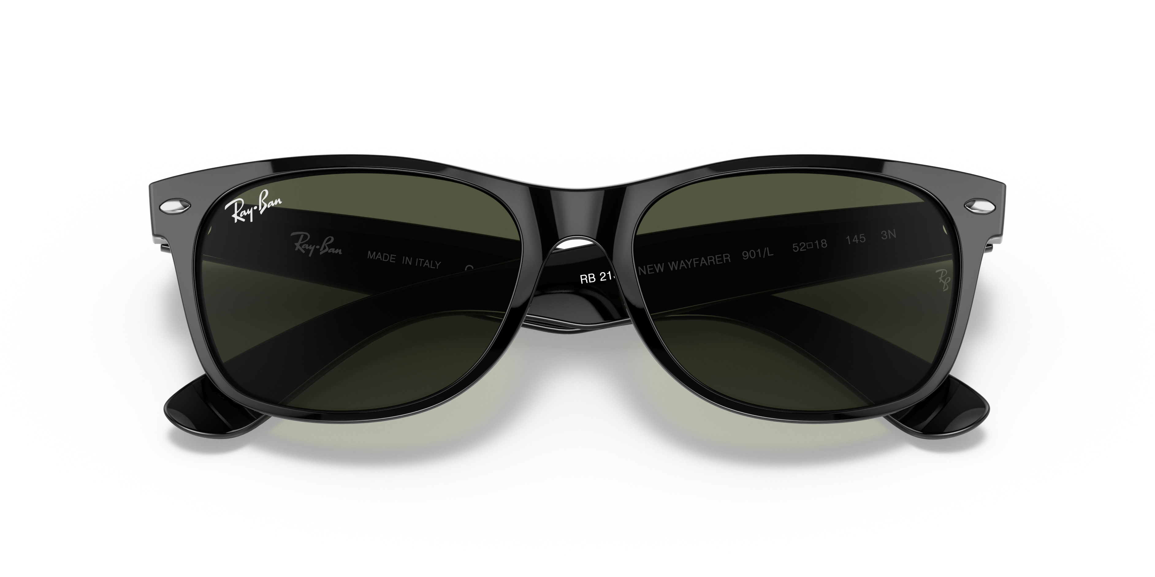 Occhiali da Sole Ray-Ban New Wayfarer Neri 0RB2132 Unisex