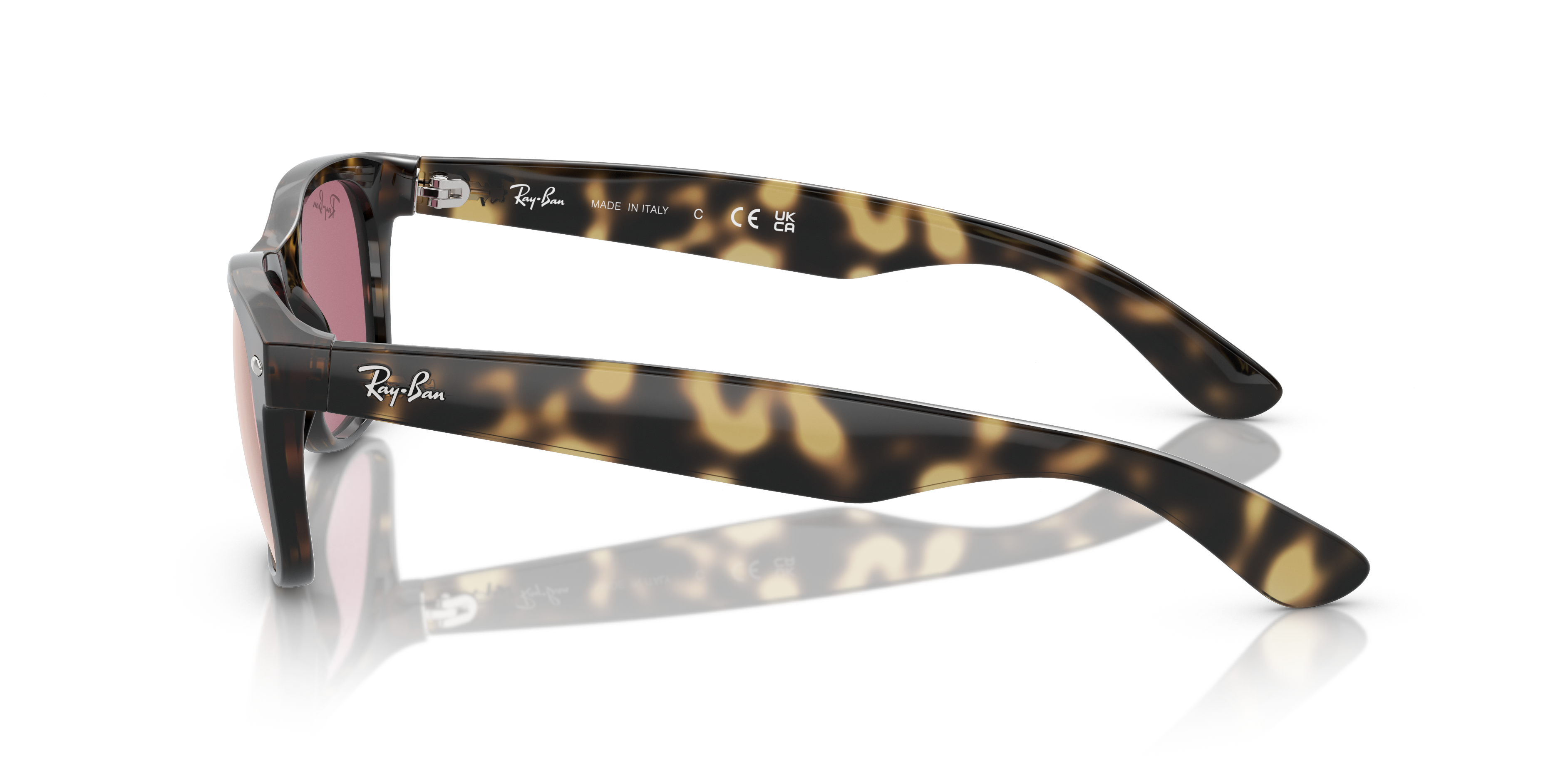 Occhiali da Sole Ray-Ban New Wayfarer Neri 0RB2132 Unisex