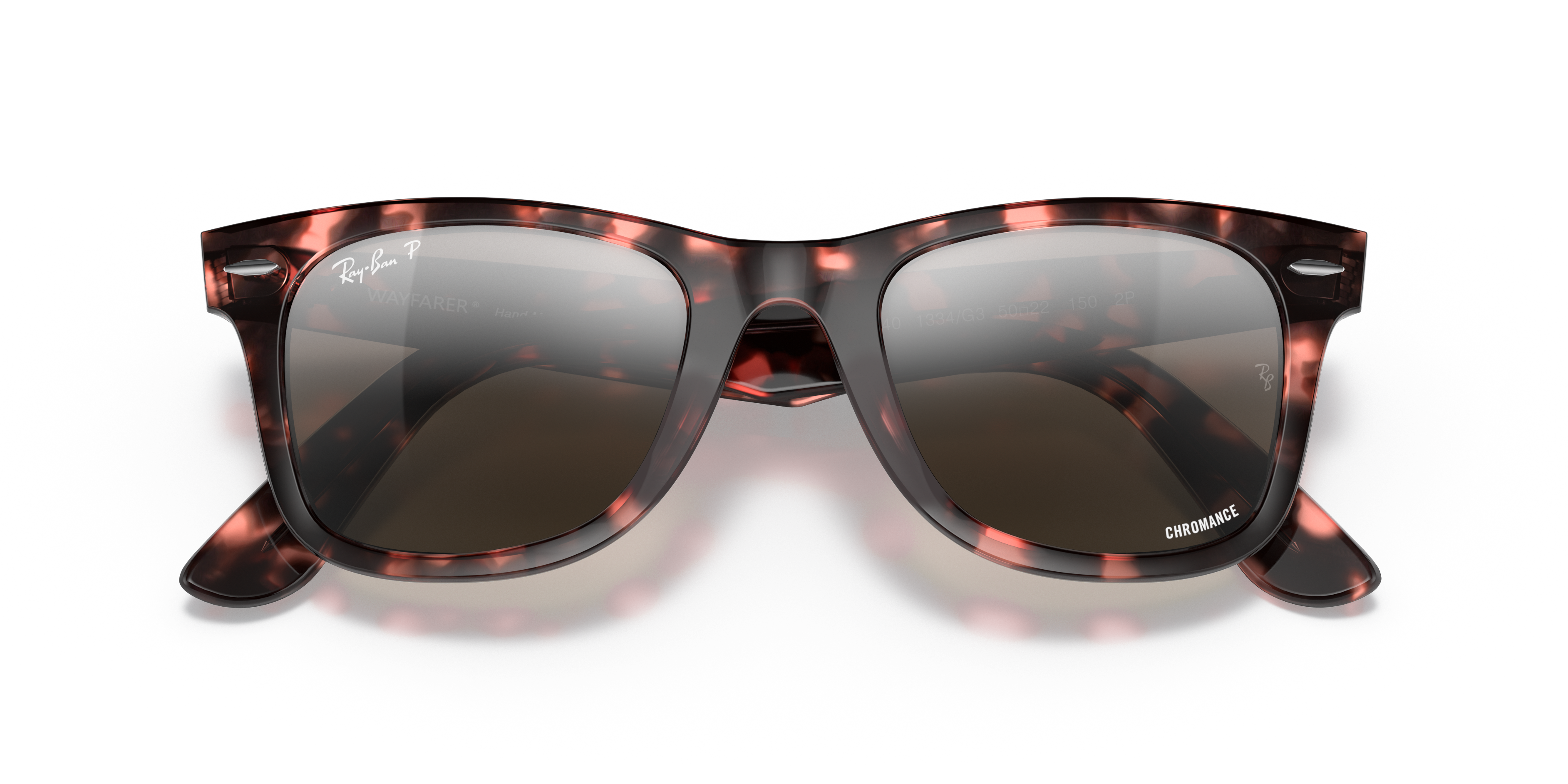 Ray-Ban Wayfarer 0RB2140 Verde Trasparente | Occhiali da Sole Original