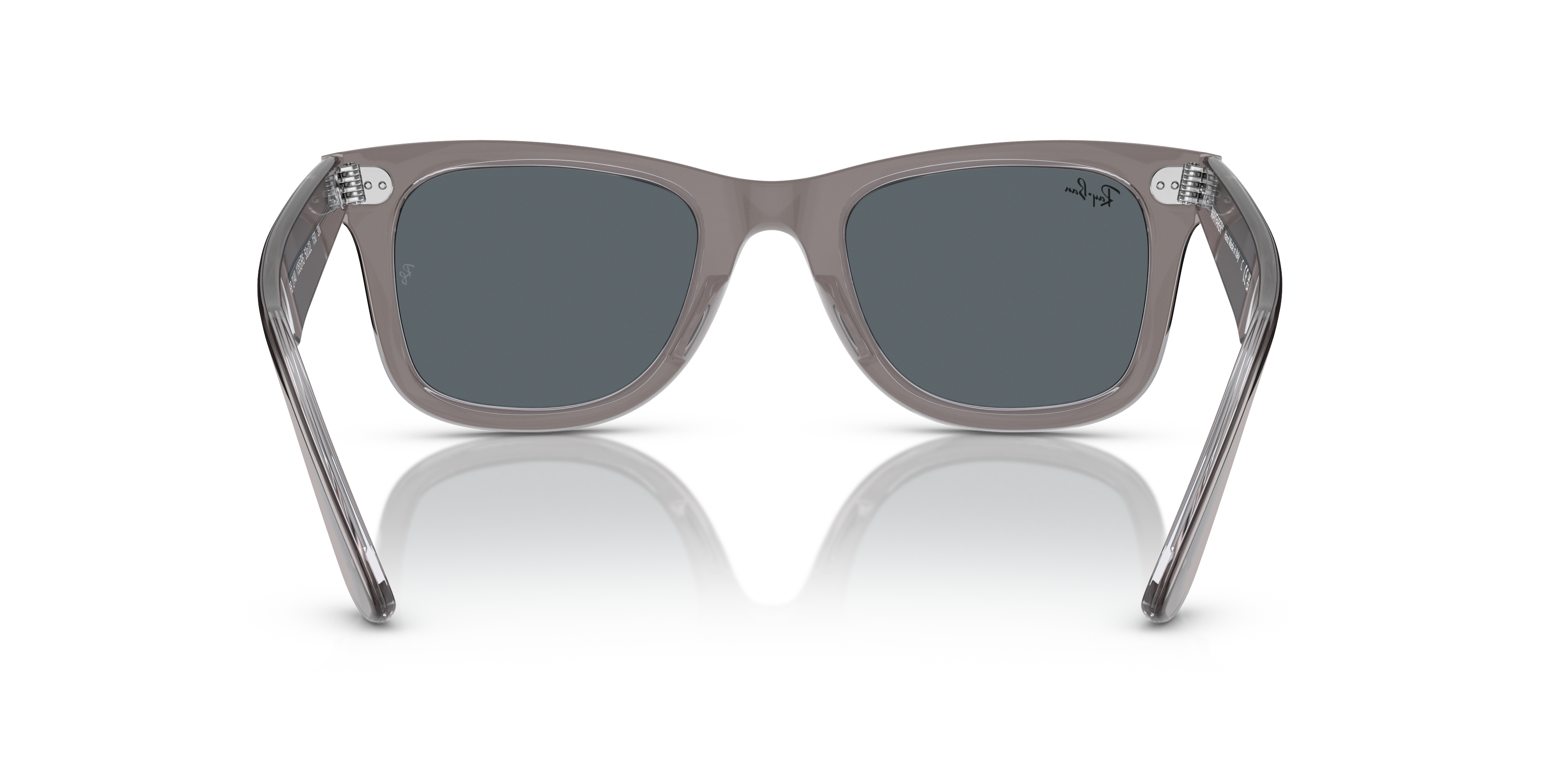 Ray-Ban Wayfarer 0RB2140 Verde Trasparente | Occhiali da Sole Original