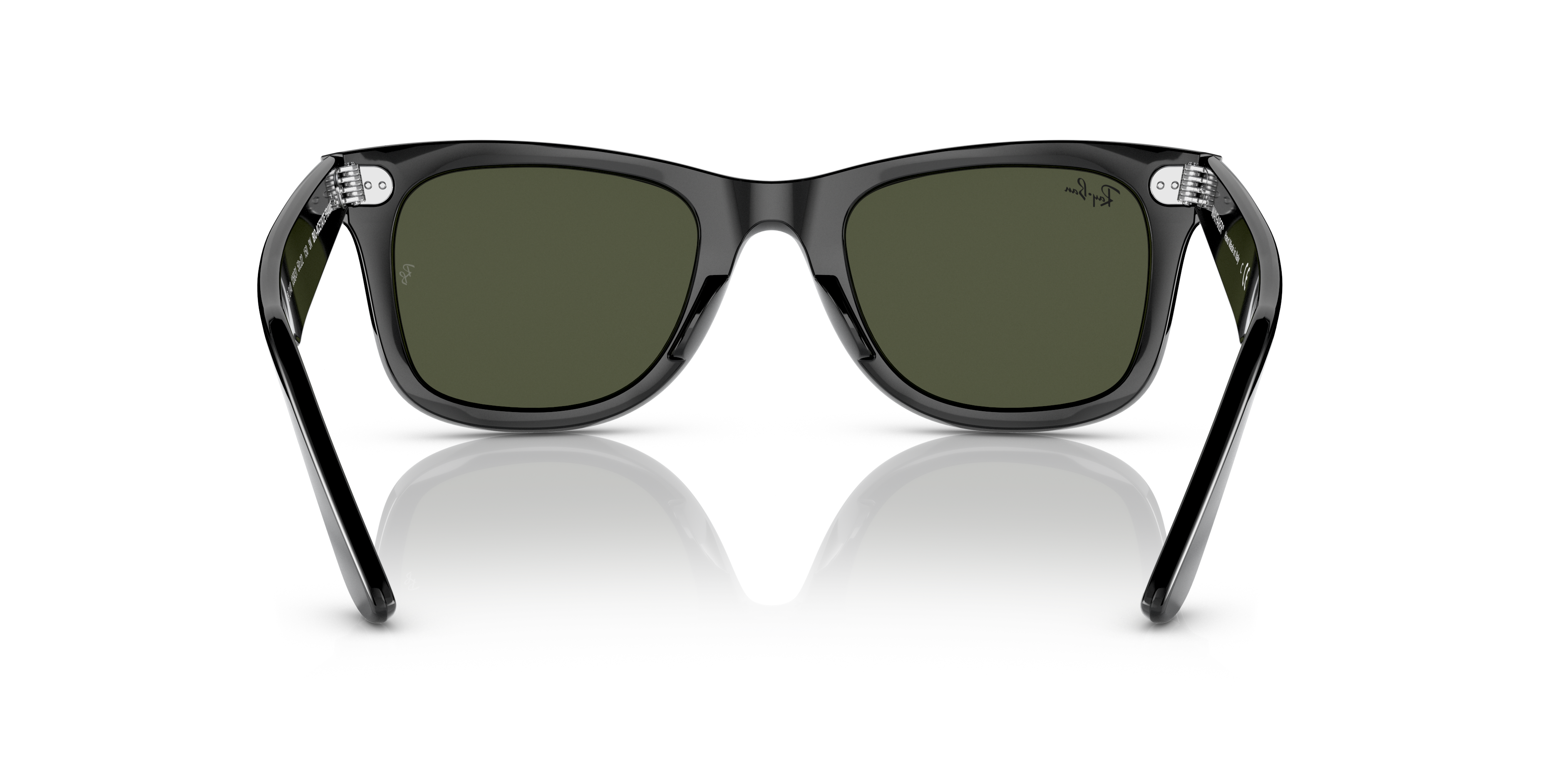 Ray-Ban Wayfarer 0RB2140 Verde Trasparente | Occhiali da Sole Original
