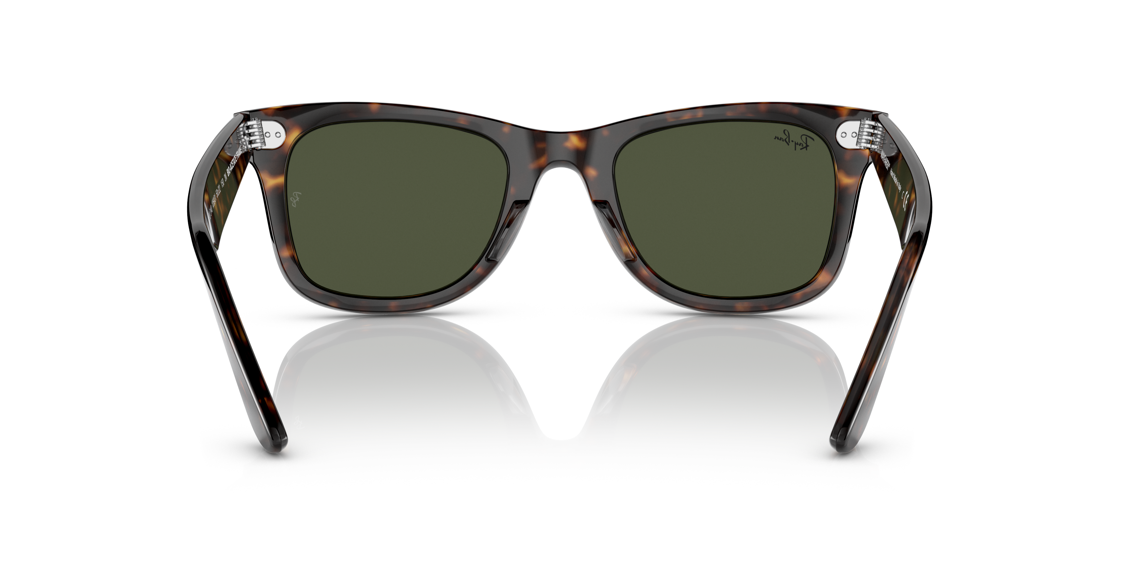 Ray-Ban Wayfarer 0RB2140 Verde Trasparente | Occhiali da Sole Original