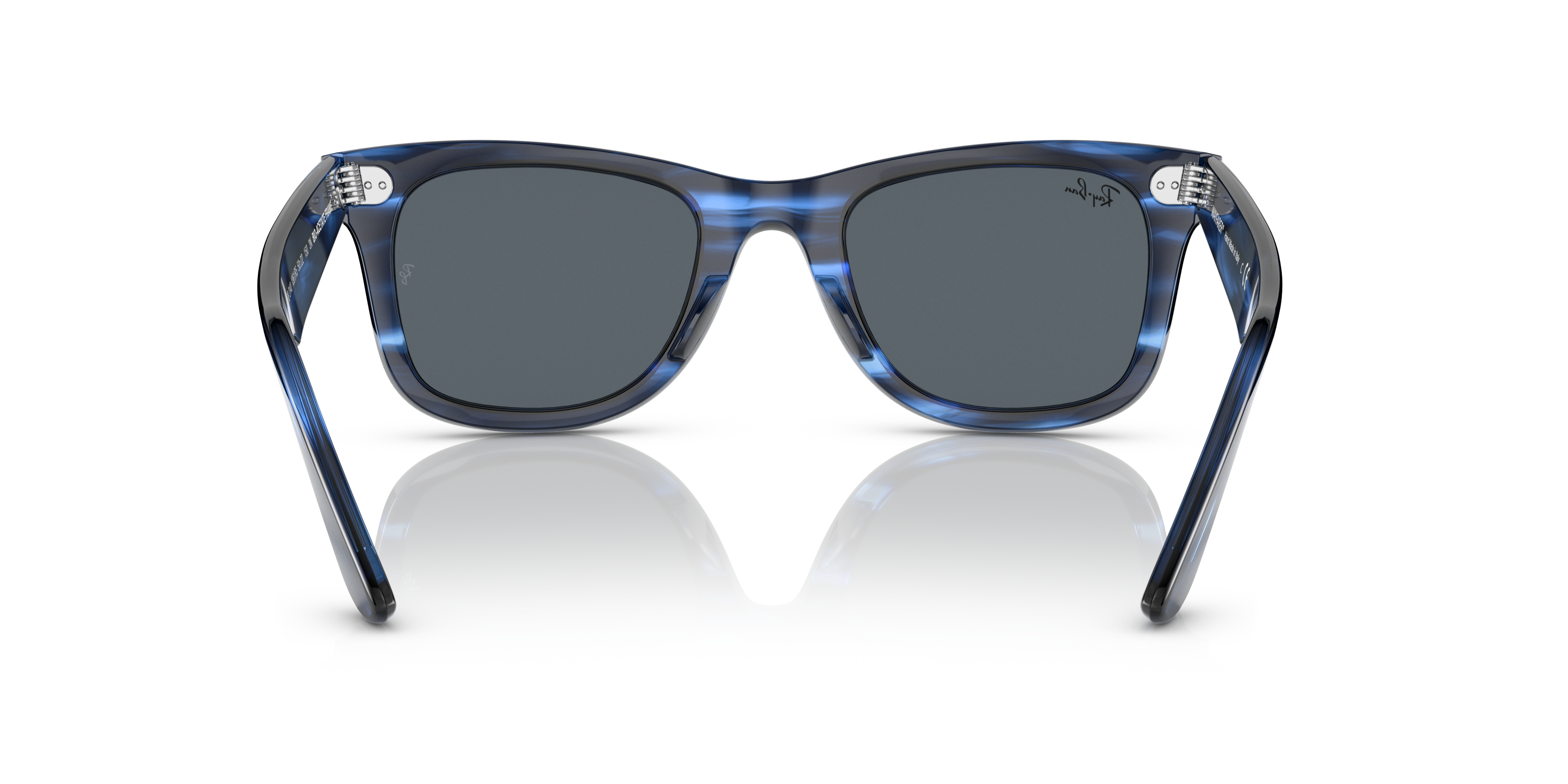 Ray-Ban Wayfarer 0RB2140 Verde Trasparente | Occhiali da Sole Original