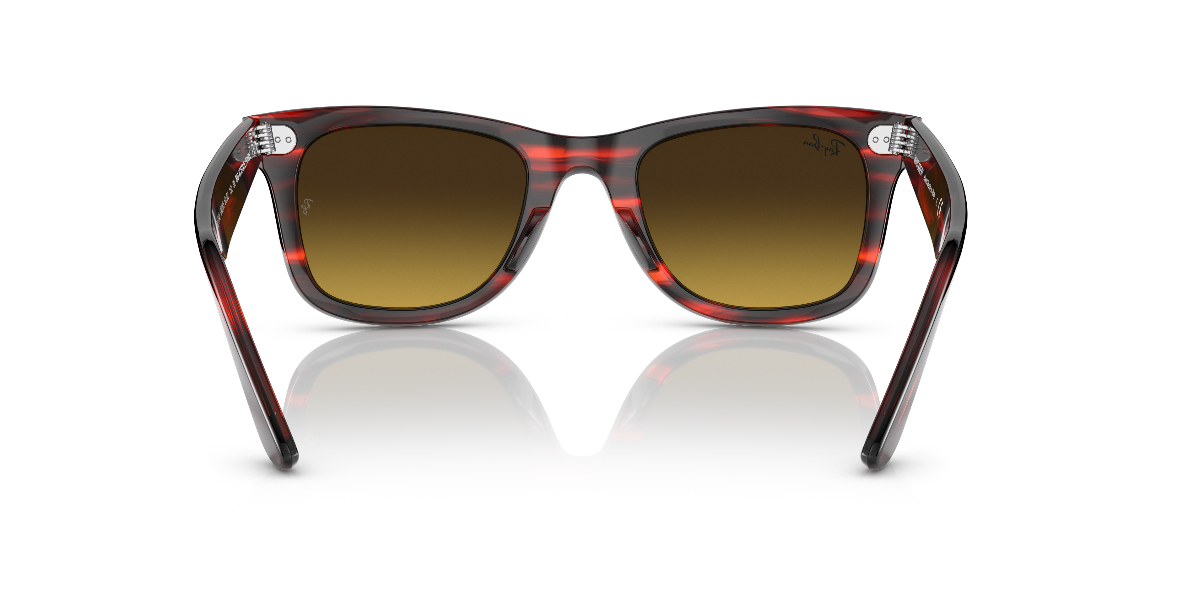 Ray-Ban Wayfarer 0RB2140 Verde Trasparente | Occhiali da Sole Original