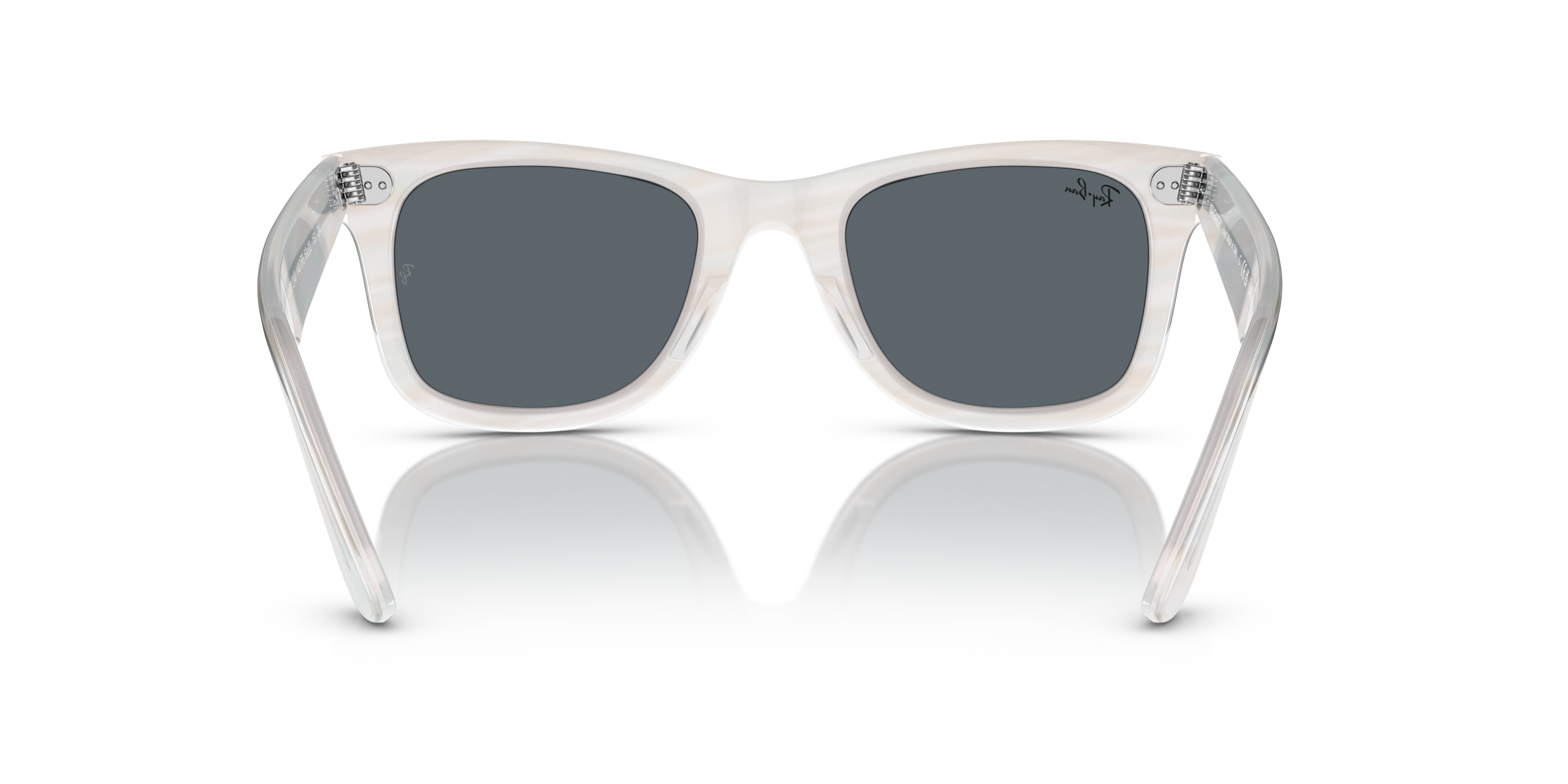 Ray-Ban Wayfarer 0RB2140 Verde Trasparente | Occhiali da Sole Original