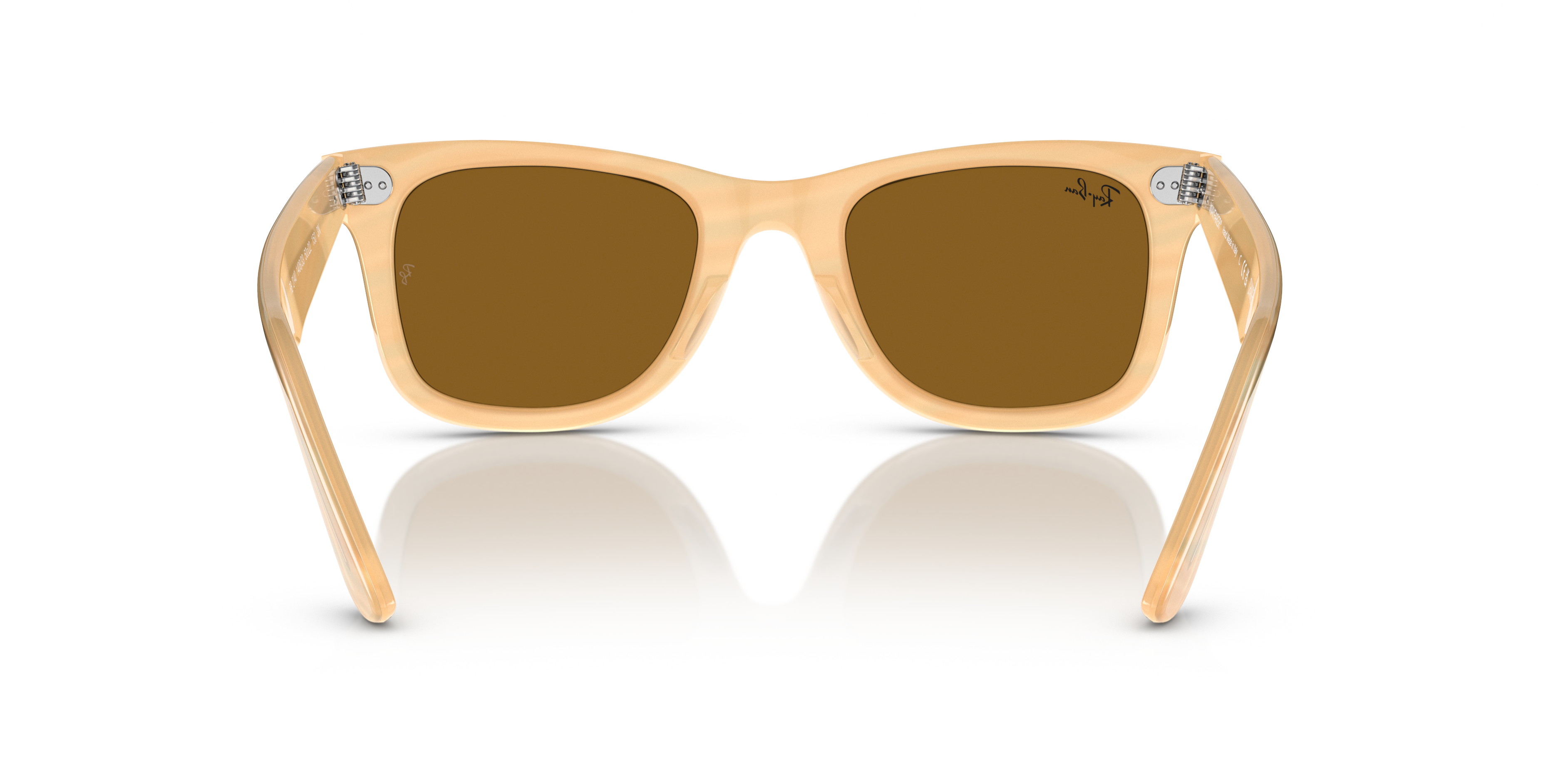 Ray-Ban Wayfarer 0RB2140 Verde Trasparente | Occhiali da Sole Original