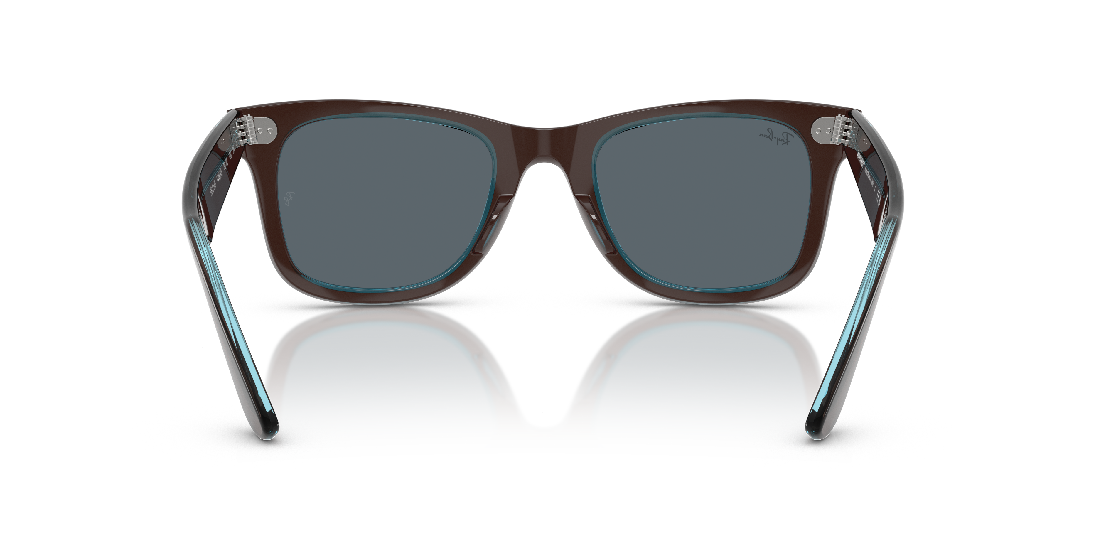 Ray-Ban Wayfarer 0RB2140 Verde Trasparente | Occhiali da Sole Original
