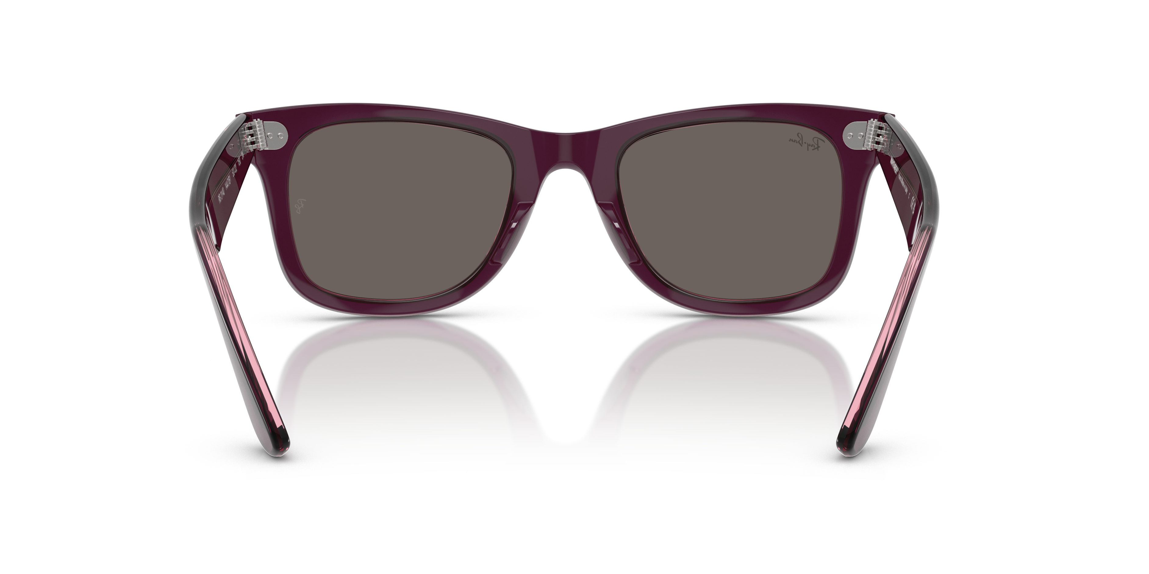 Ray-Ban Wayfarer 0RB2140 Verde Trasparente | Occhiali da Sole Original