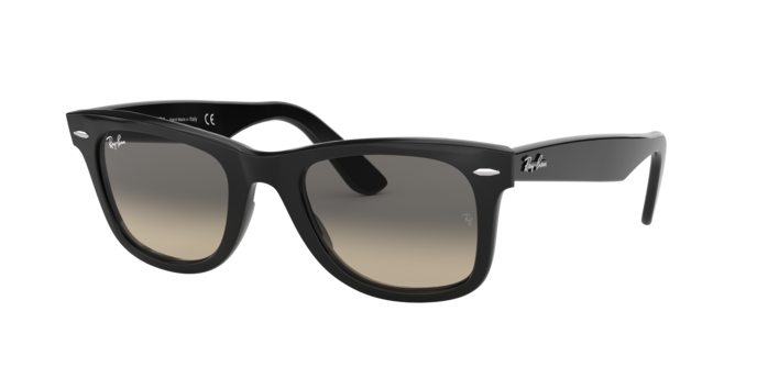 Ray-Ban Wayfarer 0RB2140 Verde Trasparente | Occhiali da Sole Original