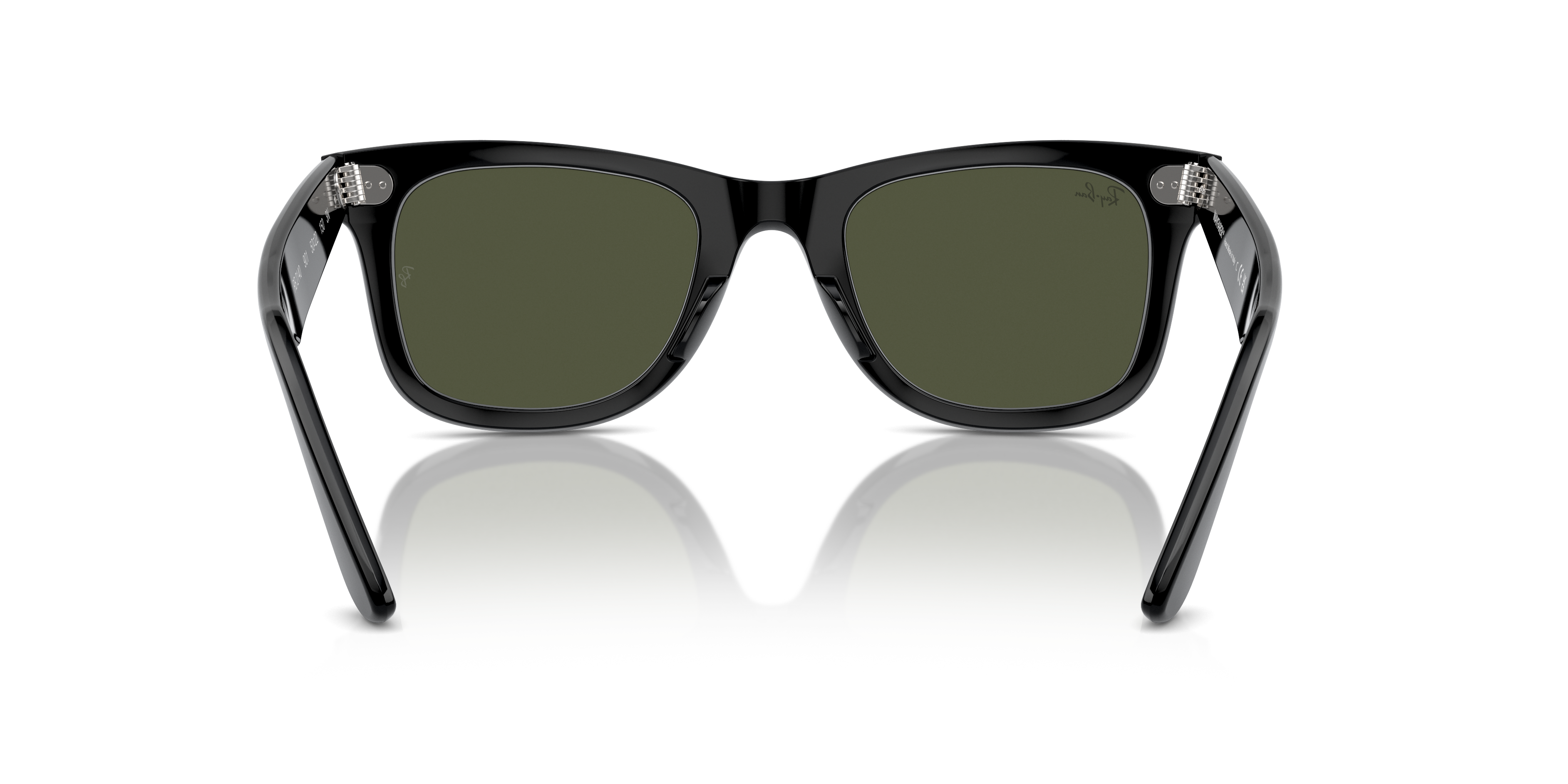Ray-Ban Wayfarer 0RB2140 Verde Trasparente | Occhiali da Sole Original