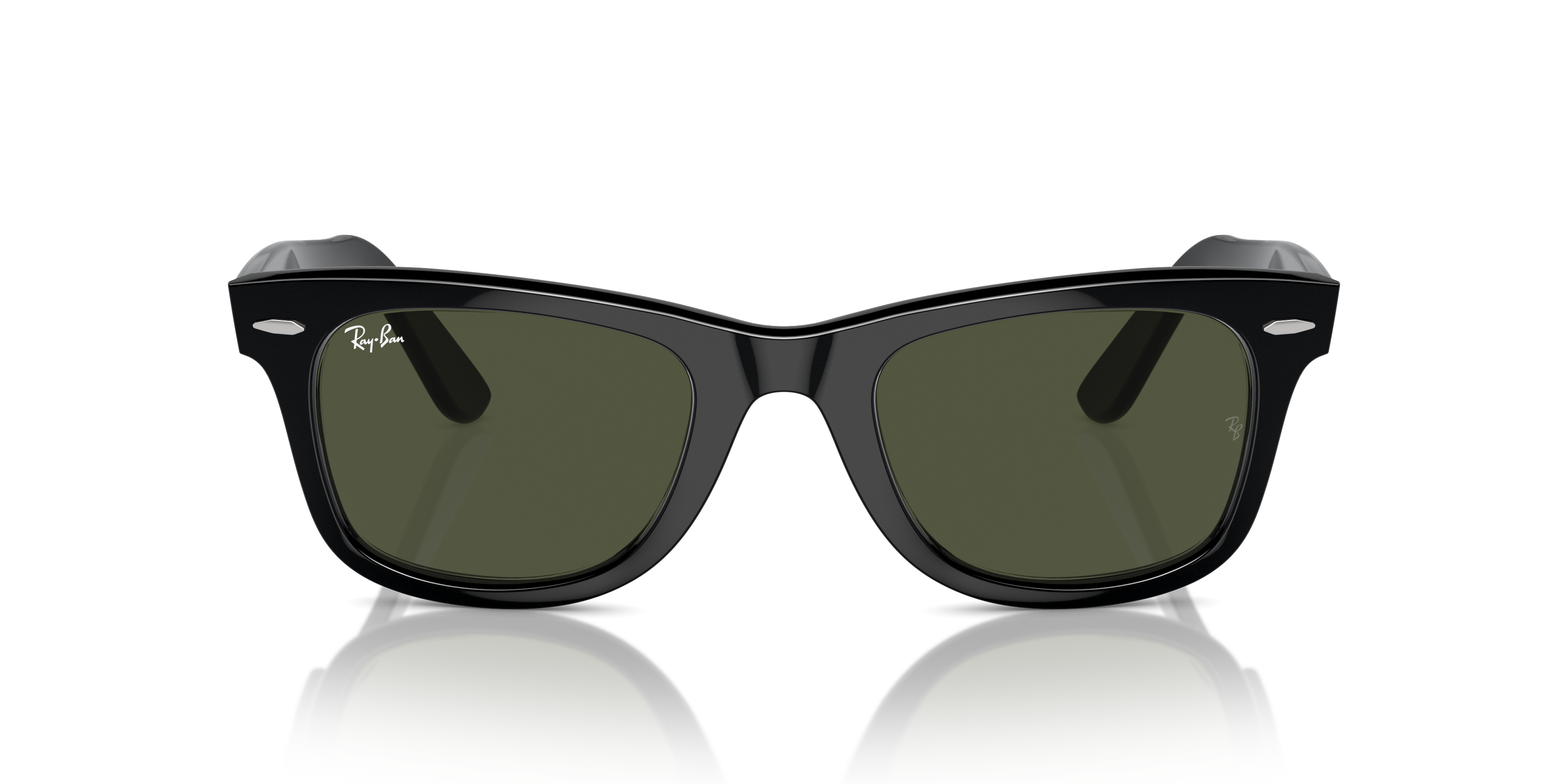 Ray-Ban Wayfarer 0RB2140 Verde Trasparente | Occhiali da Sole Original