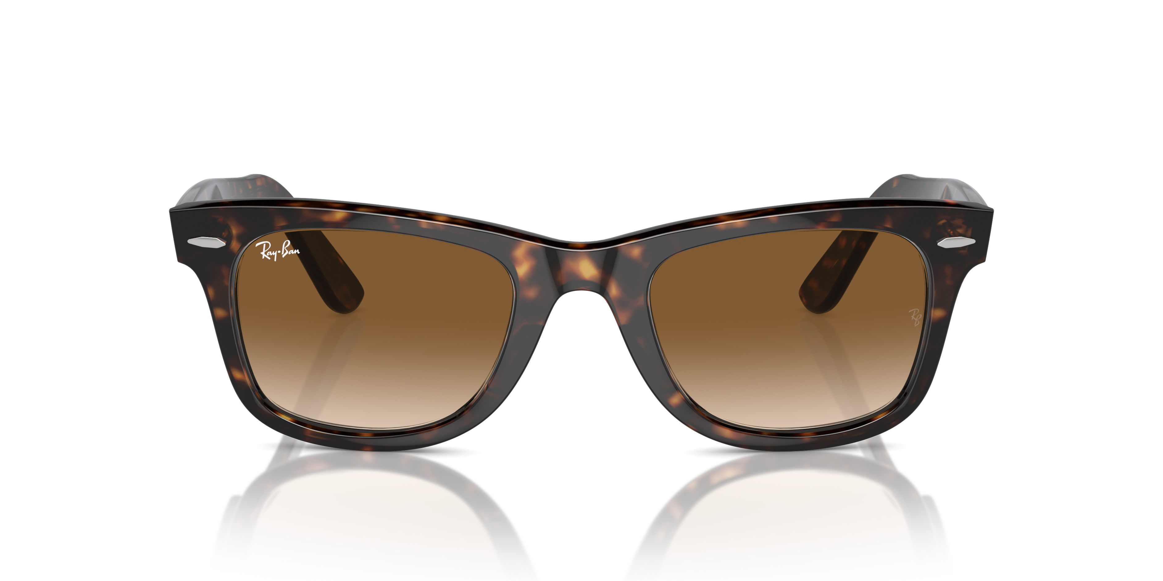 Ray-Ban Wayfarer 0RB2140 Verde Trasparente | Occhiali da Sole Original