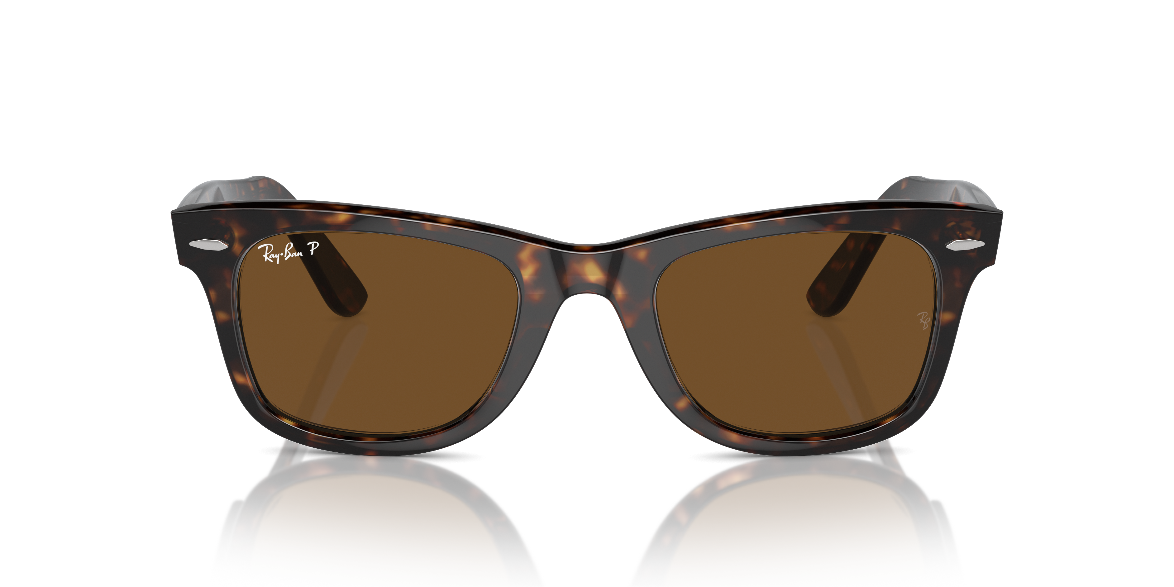 Ray-Ban Wayfarer 0RB2140 Verde Trasparente | Occhiali da Sole Original