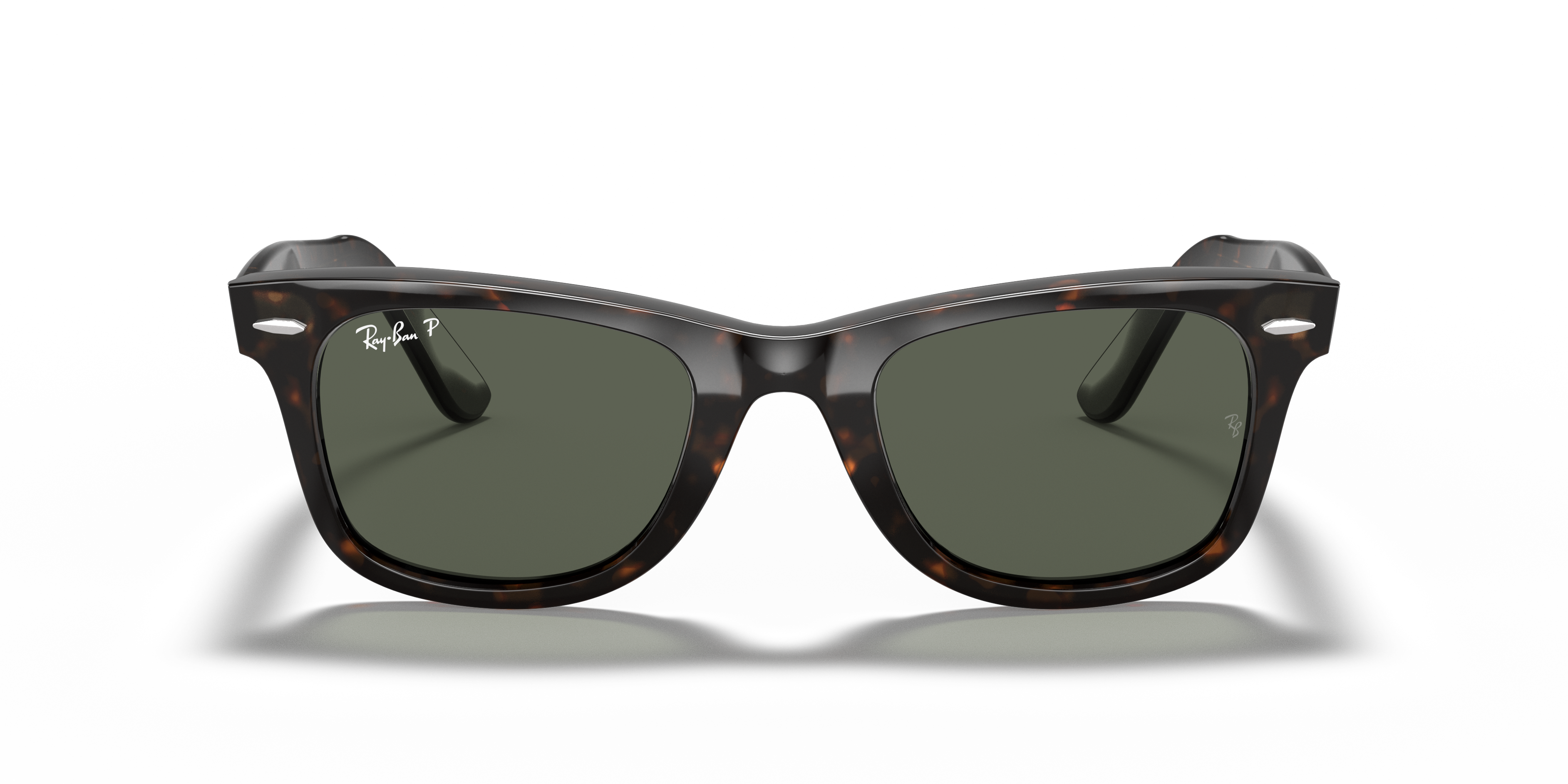 Ray-Ban Wayfarer 0RB2140 Verde Trasparente | Occhiali da Sole Original