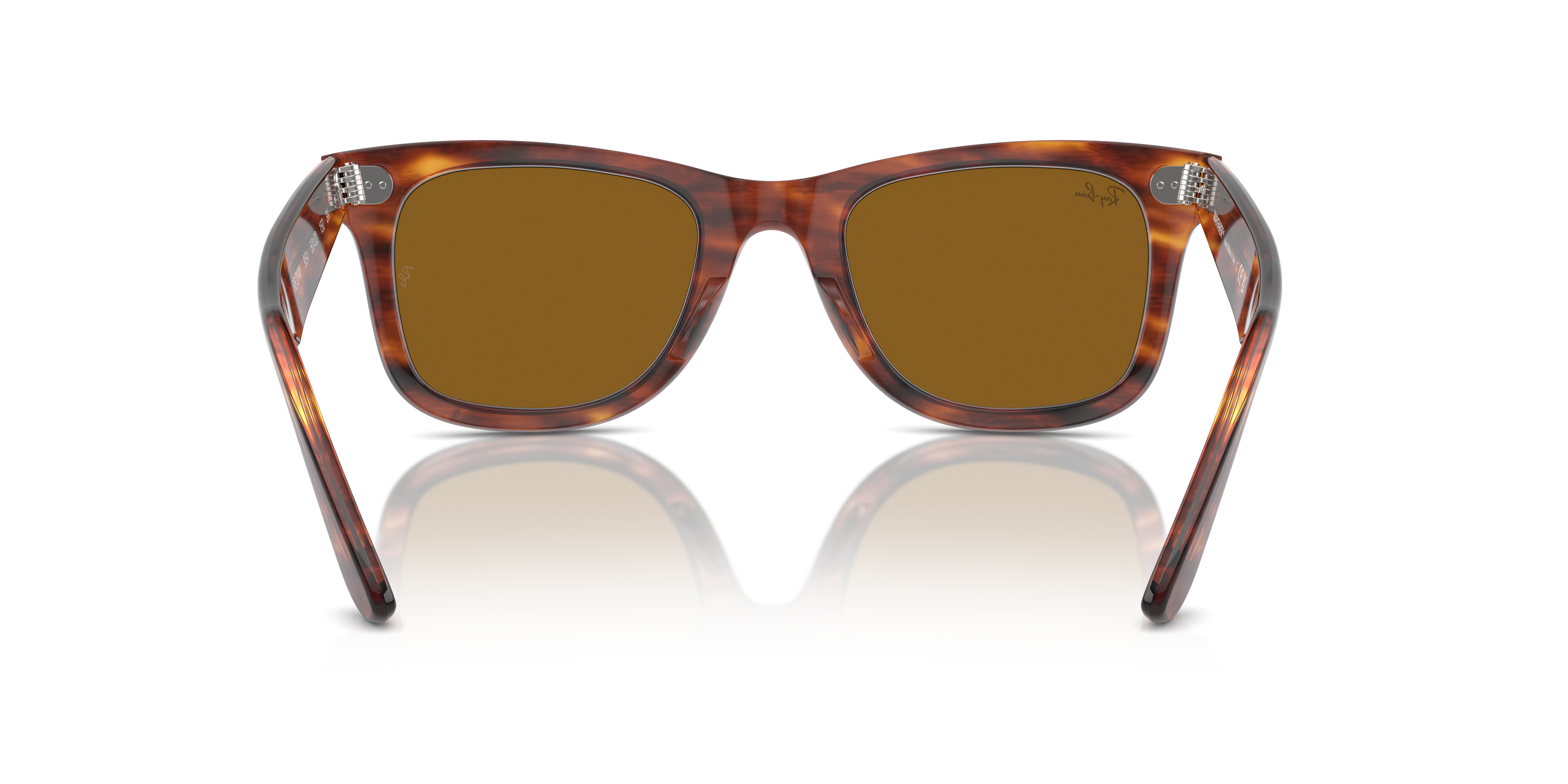 Ray-Ban Wayfarer 0RB2140 Verde Trasparente | Occhiali da Sole Original