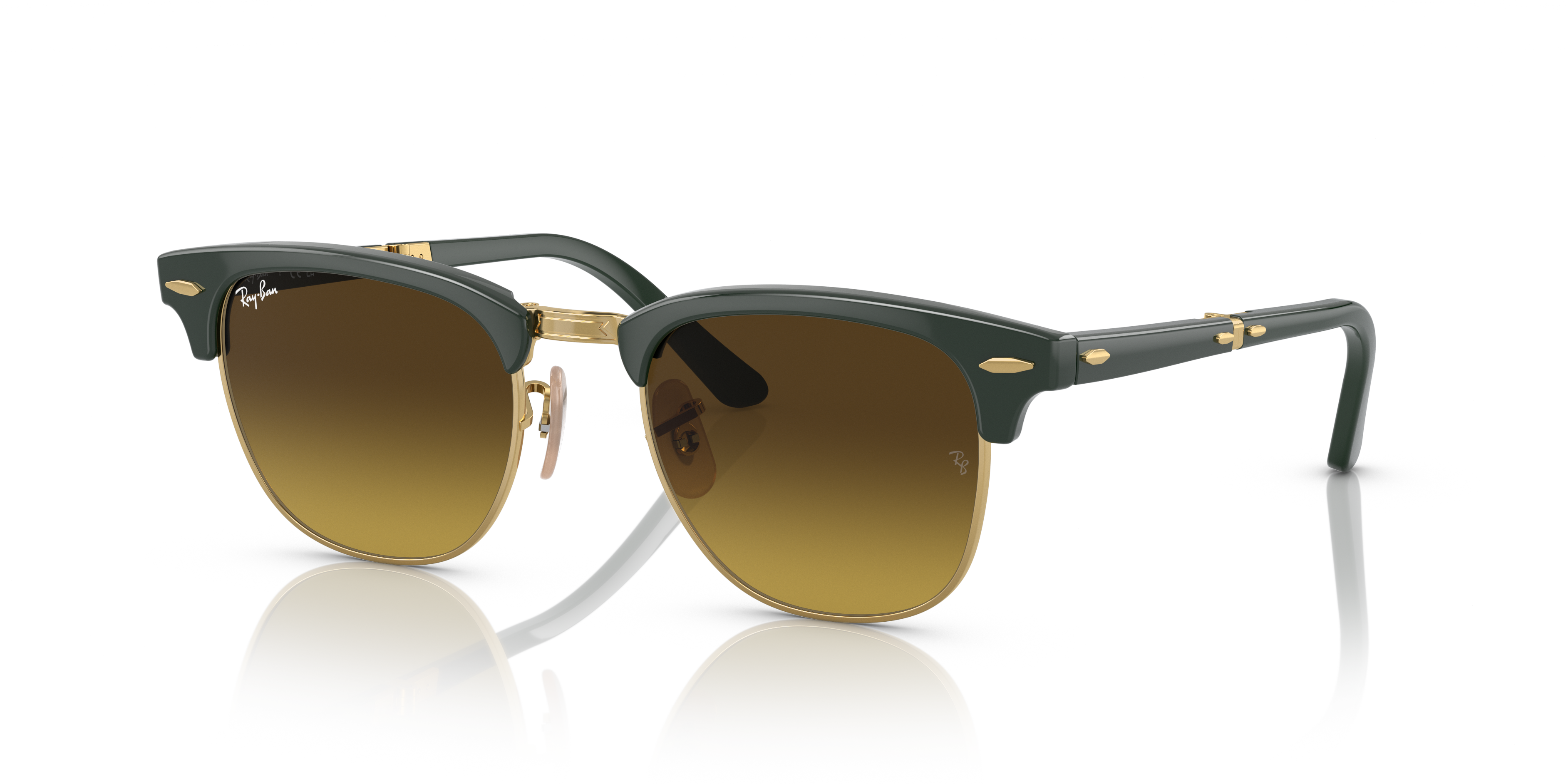 Occhiali da Sole Ray-Ban Clubmaster Folding Neri | Originali 0RB2176
