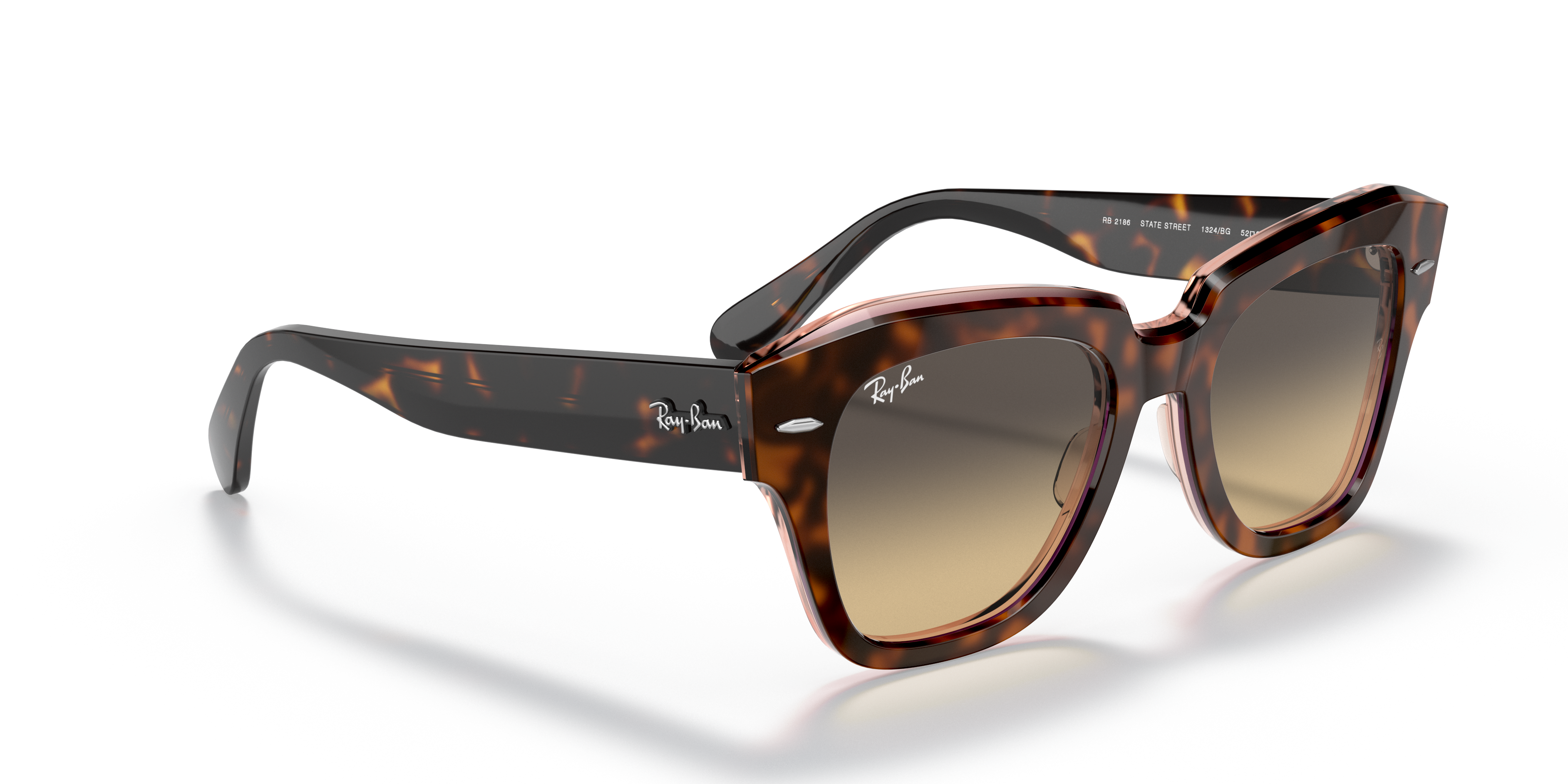 RAY-BAN STATE STREET SUNGLASSES RB 2186 (901/31) caliber 49