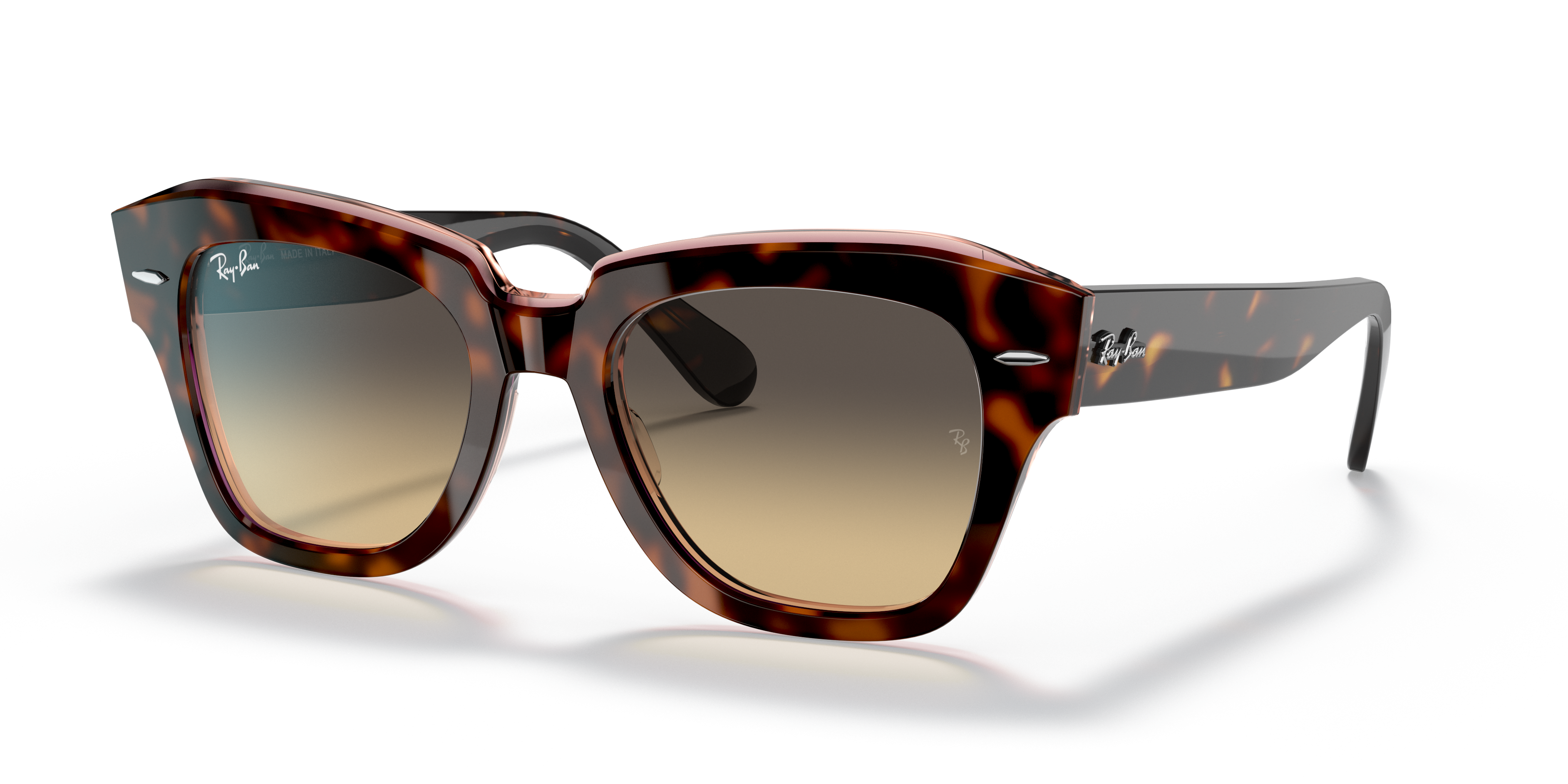 RAY-BAN STATE STREET SUNGLASSES RB 2186 (901/31) caliber 49