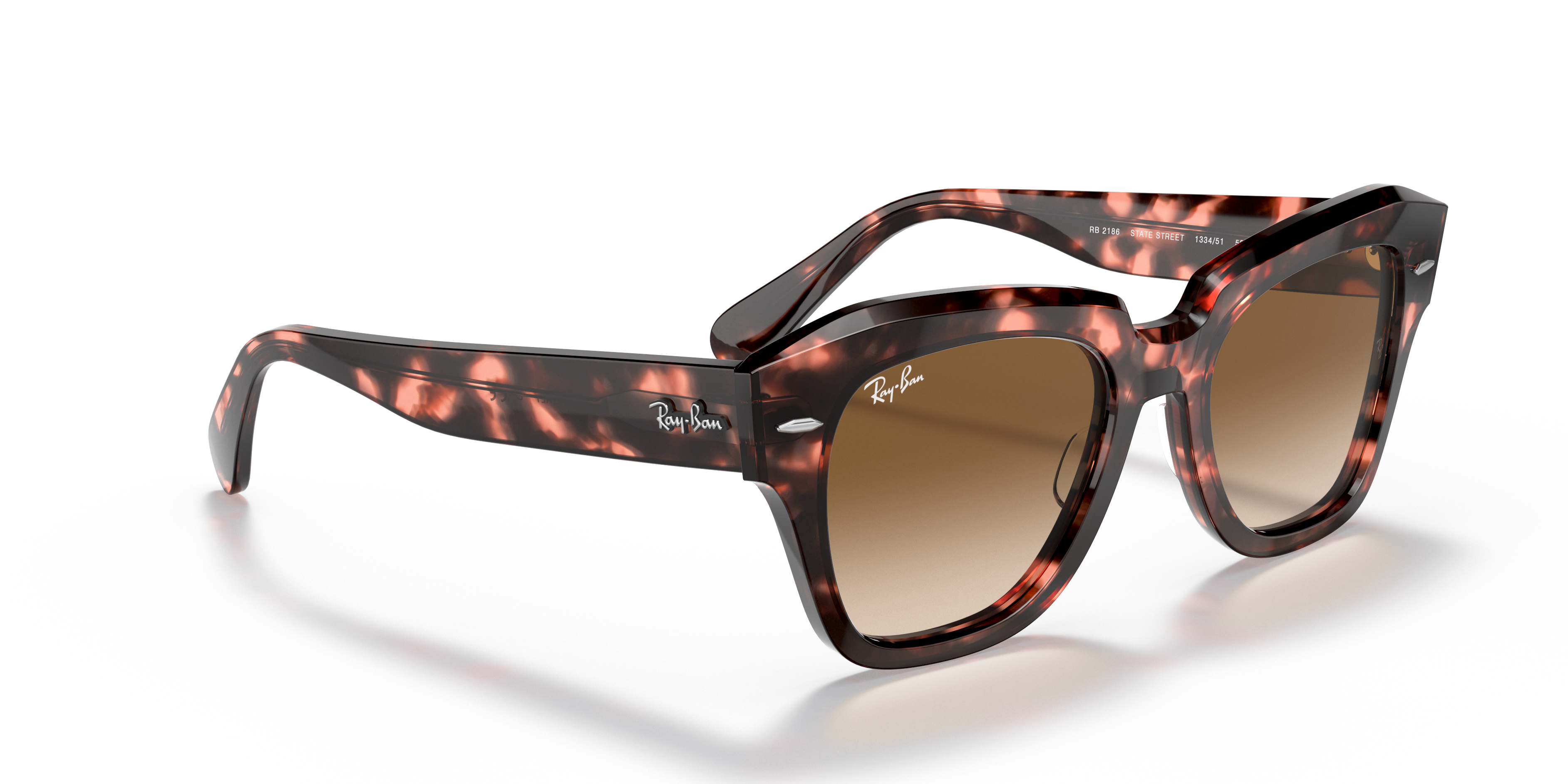 RAY-BAN STATE STREET SUNGLASSES RB 2186 (901/31) caliber 49
