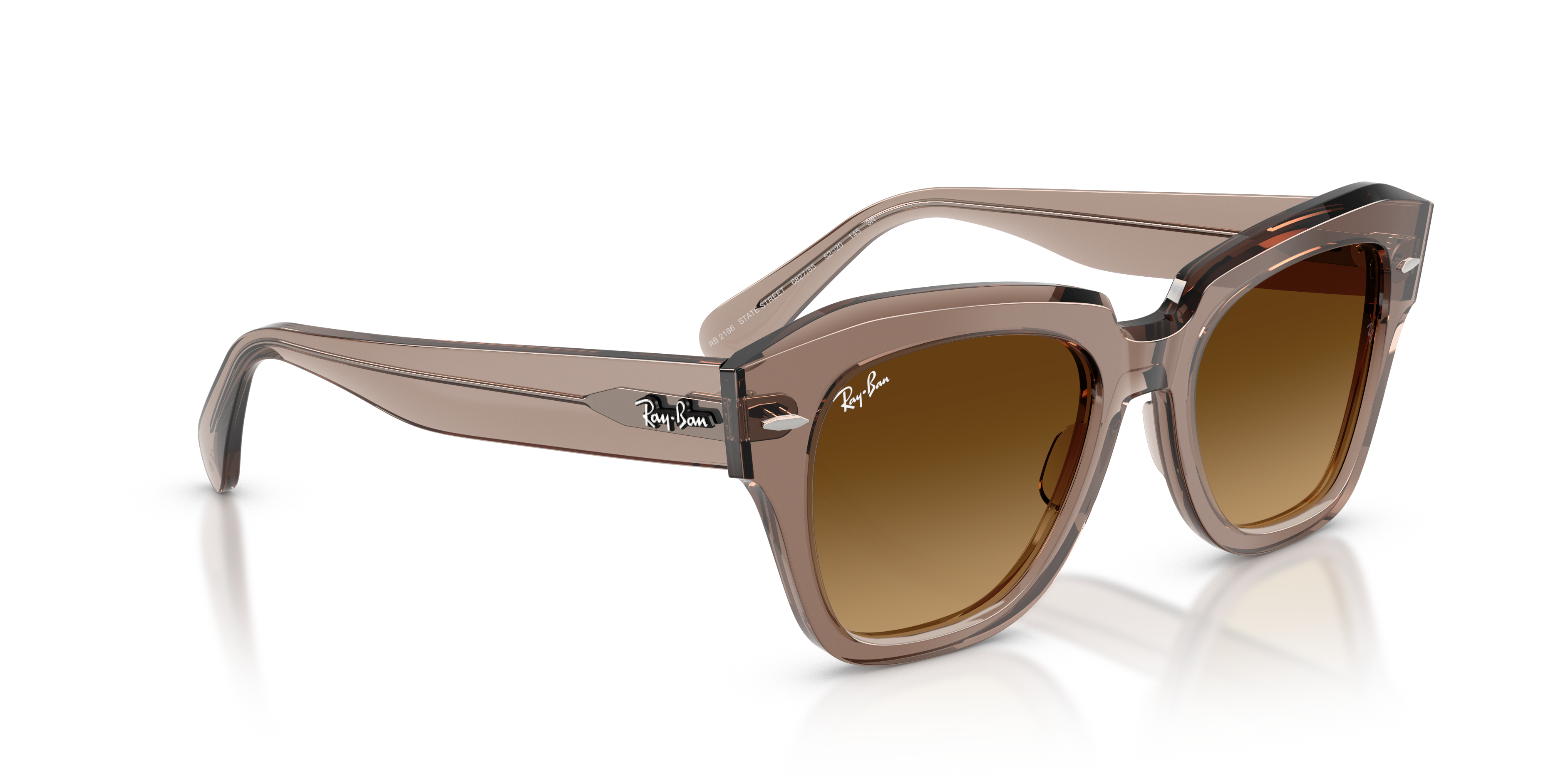 RAY-BAN STATE STREET SUNGLASSES RB 2186 (901/31) caliber 49