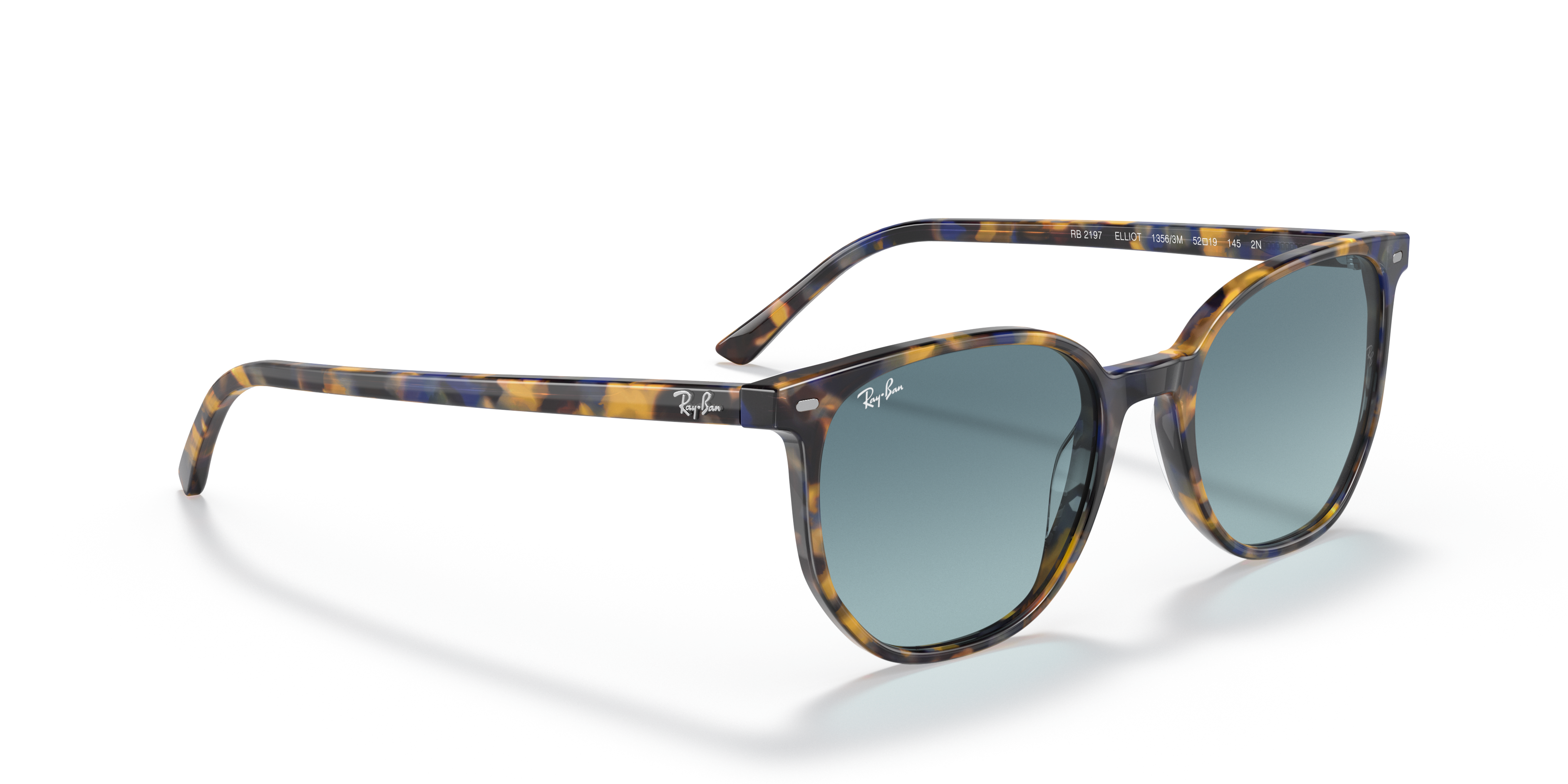 Occhiali da sole Ray-Ban Elliot neri - Modello 0RB2197 Unisex