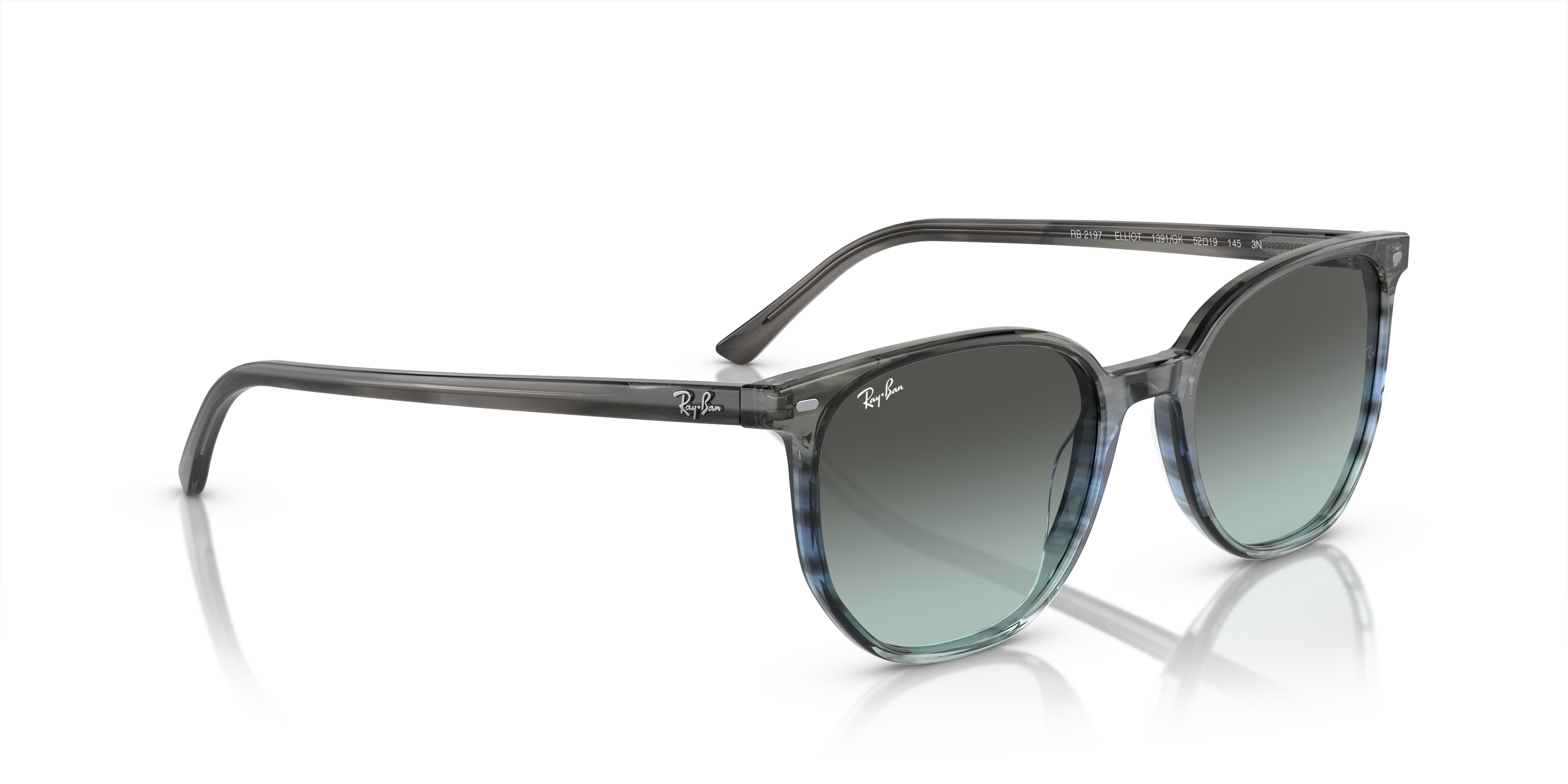Occhiali da sole Ray-Ban Elliot neri - Modello 0RB2197 Unisex