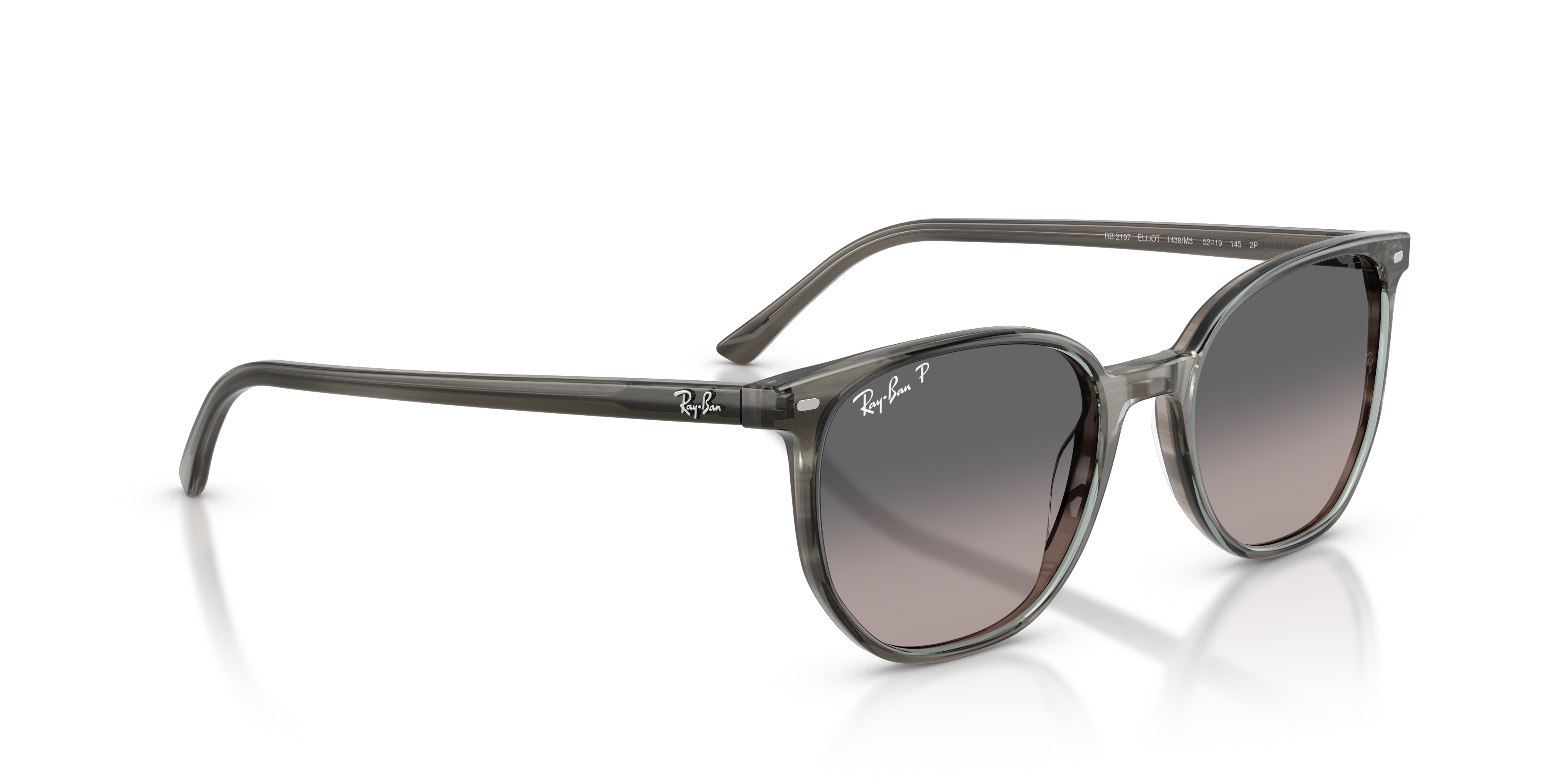 Occhiali da sole Ray-Ban Elliot neri - Modello 0RB2197 Unisex