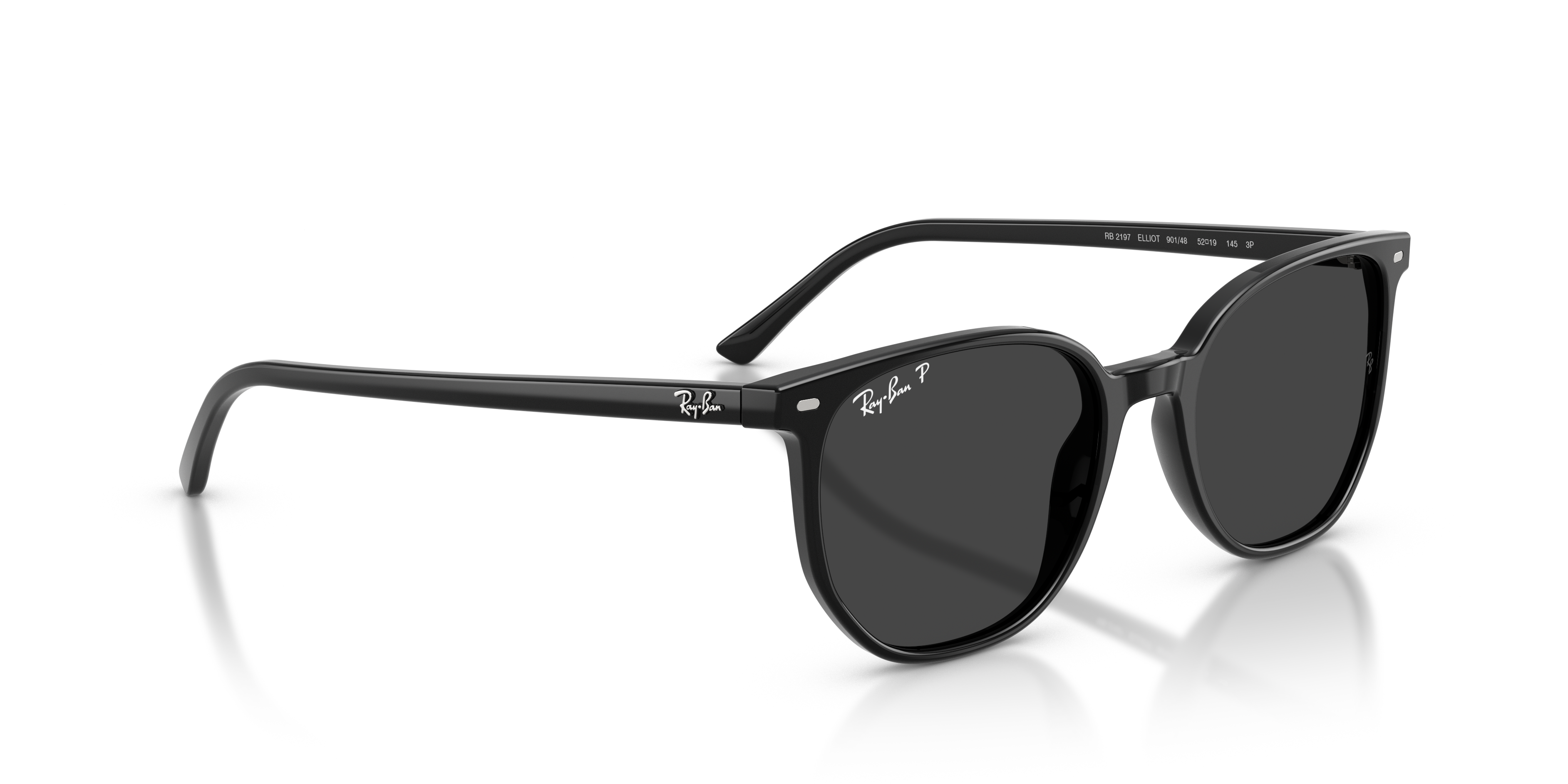 Occhiali da sole Ray-Ban Elliot neri - Modello 0RB2197 Unisex