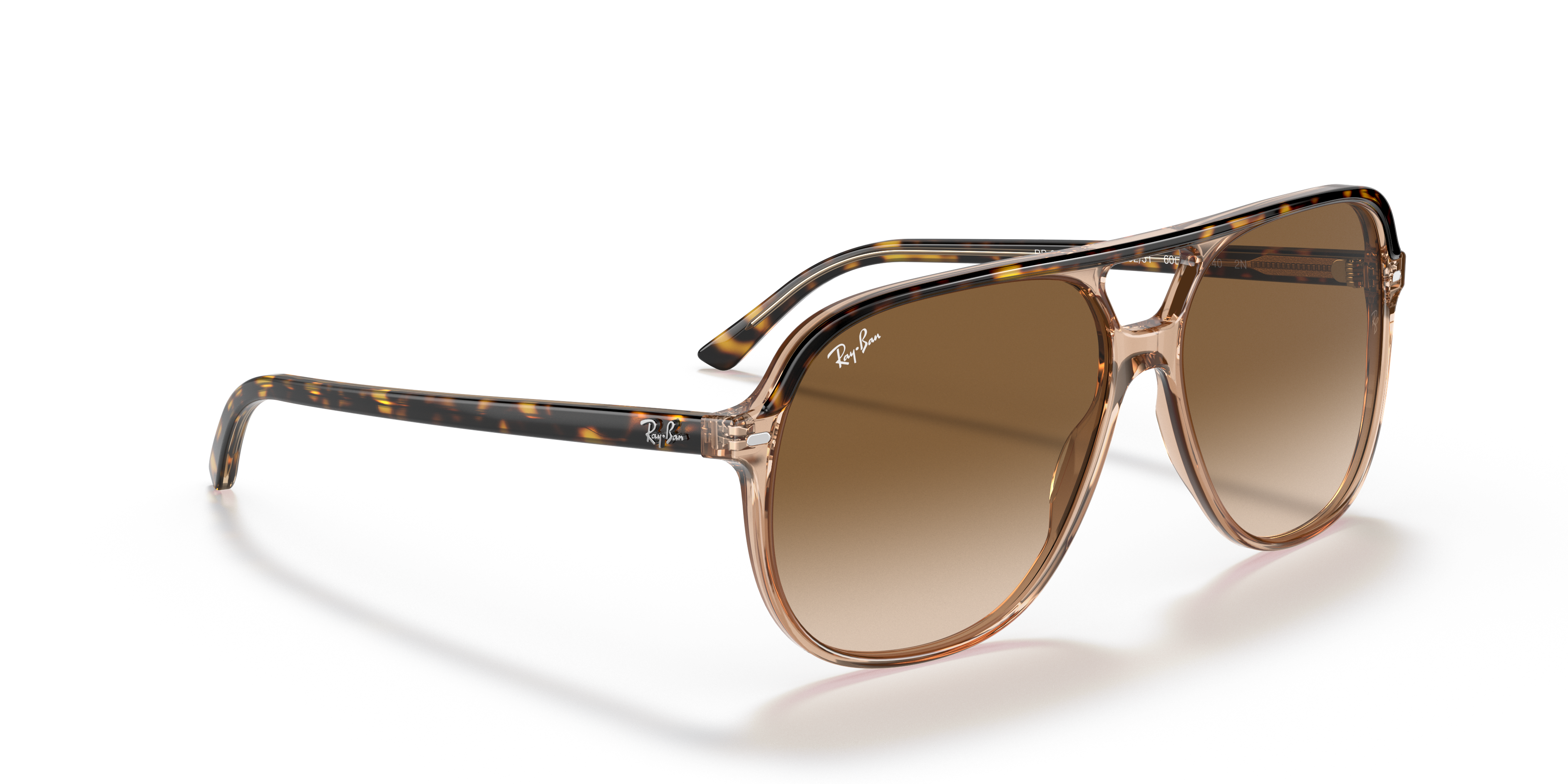 Occhiali da Sole Ray-Ban Bill Havana On Transparent Brown | Unisex
