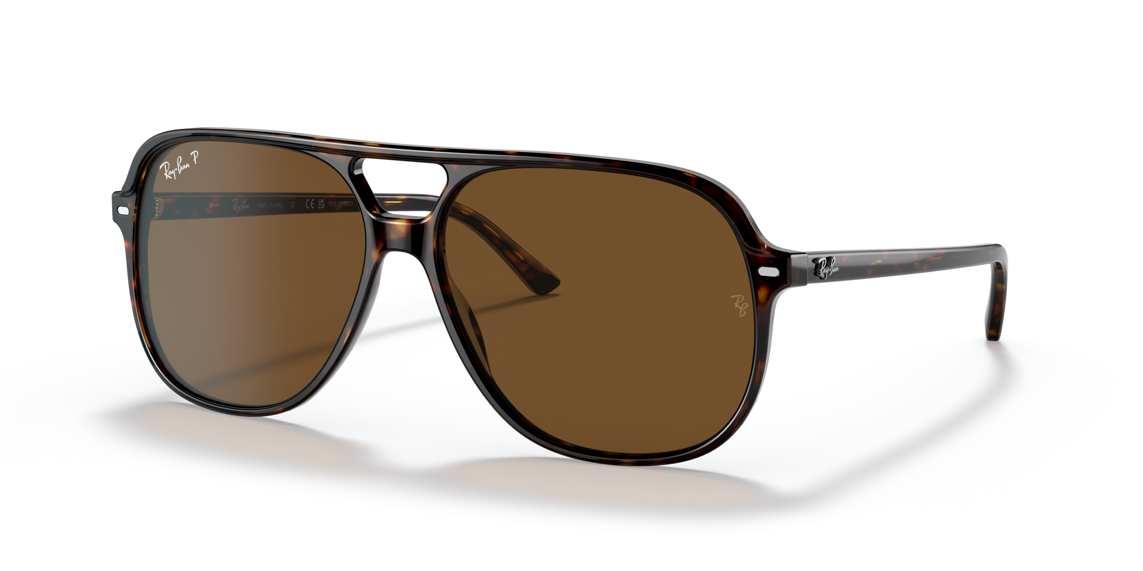 Occhiali da Sole Ray-Ban Bill Havana On Transparent Brown | Unisex